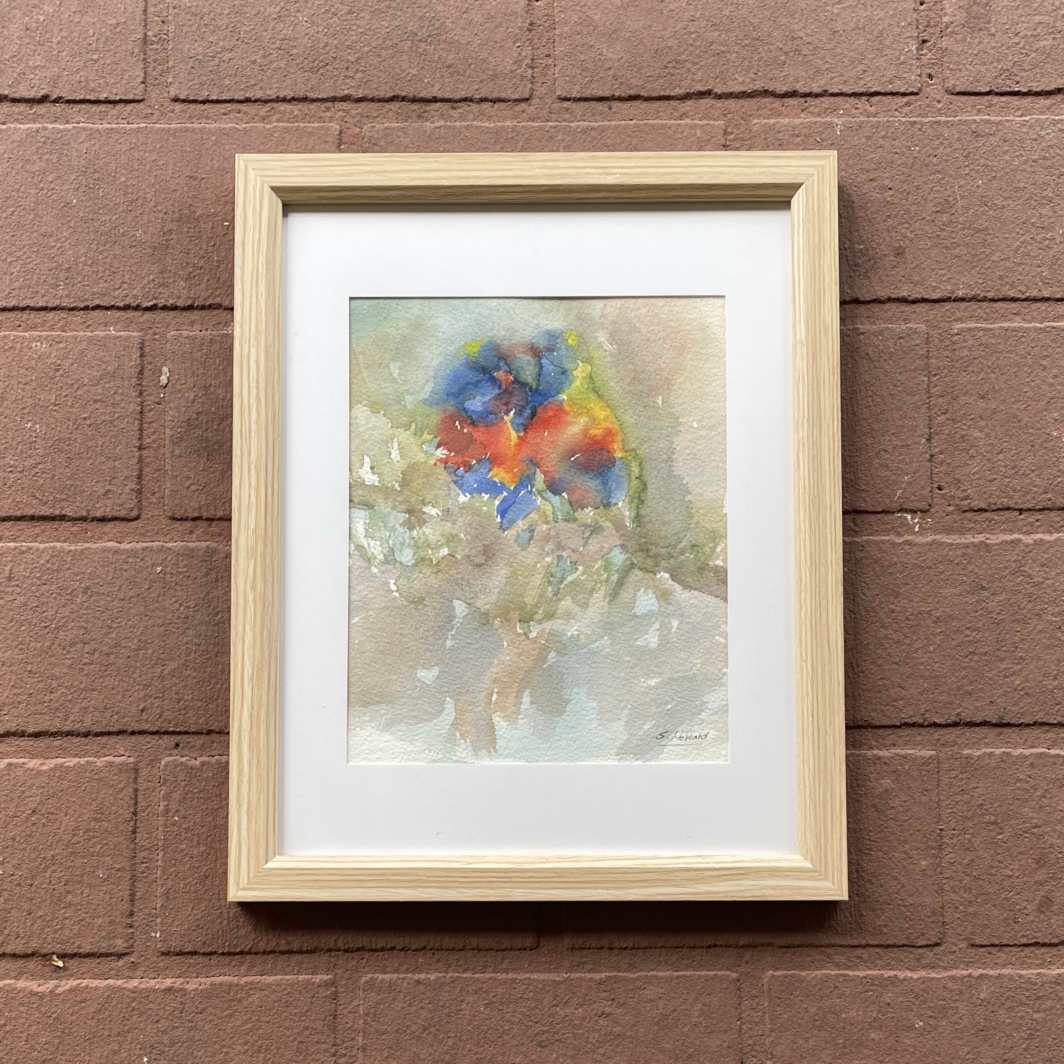 "LOVING LORIKEETS" ~ Original Watercolour Painting by Sue Howard - Image 2