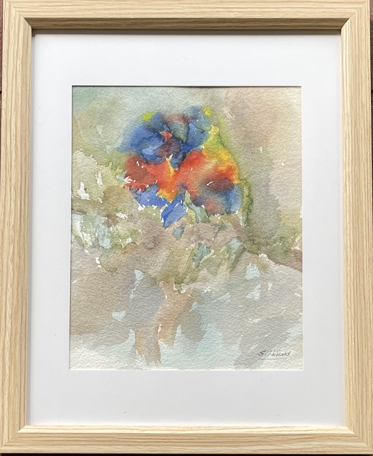 "LOVING LORIKEETS" ~ Original Watercolour Painting by Sue Howard - Image 3