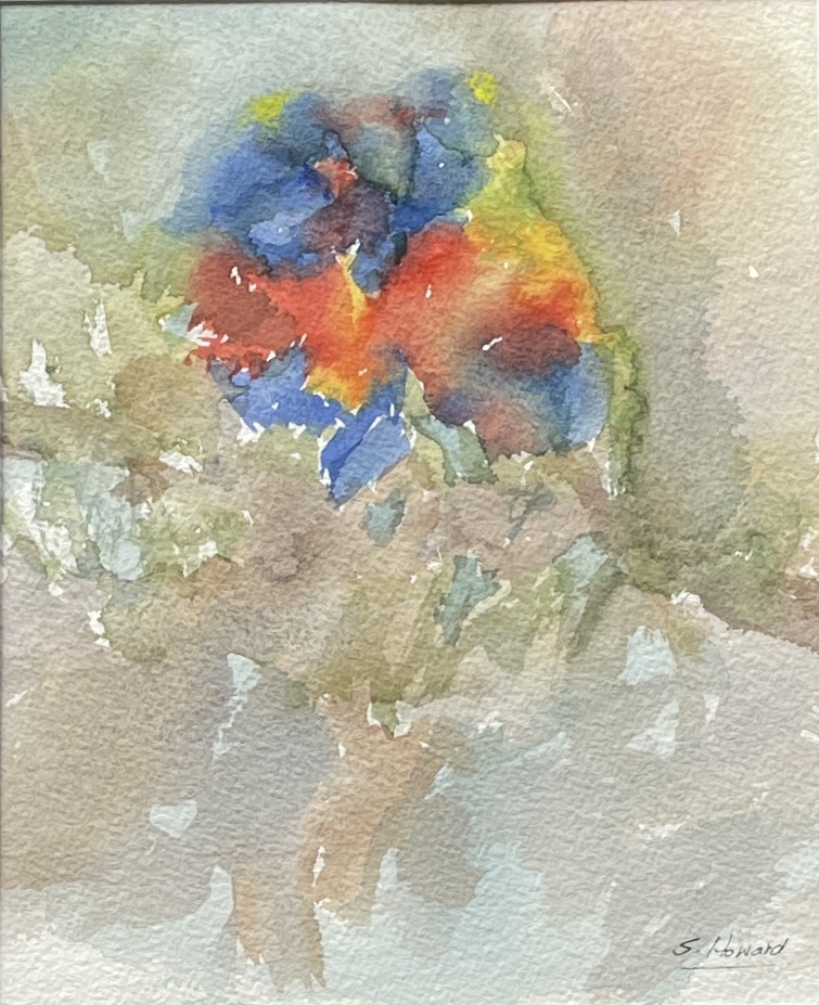 "LOVING LORIKEETS" ~ Original Watercolour Painting by Sue Howard - Image 4