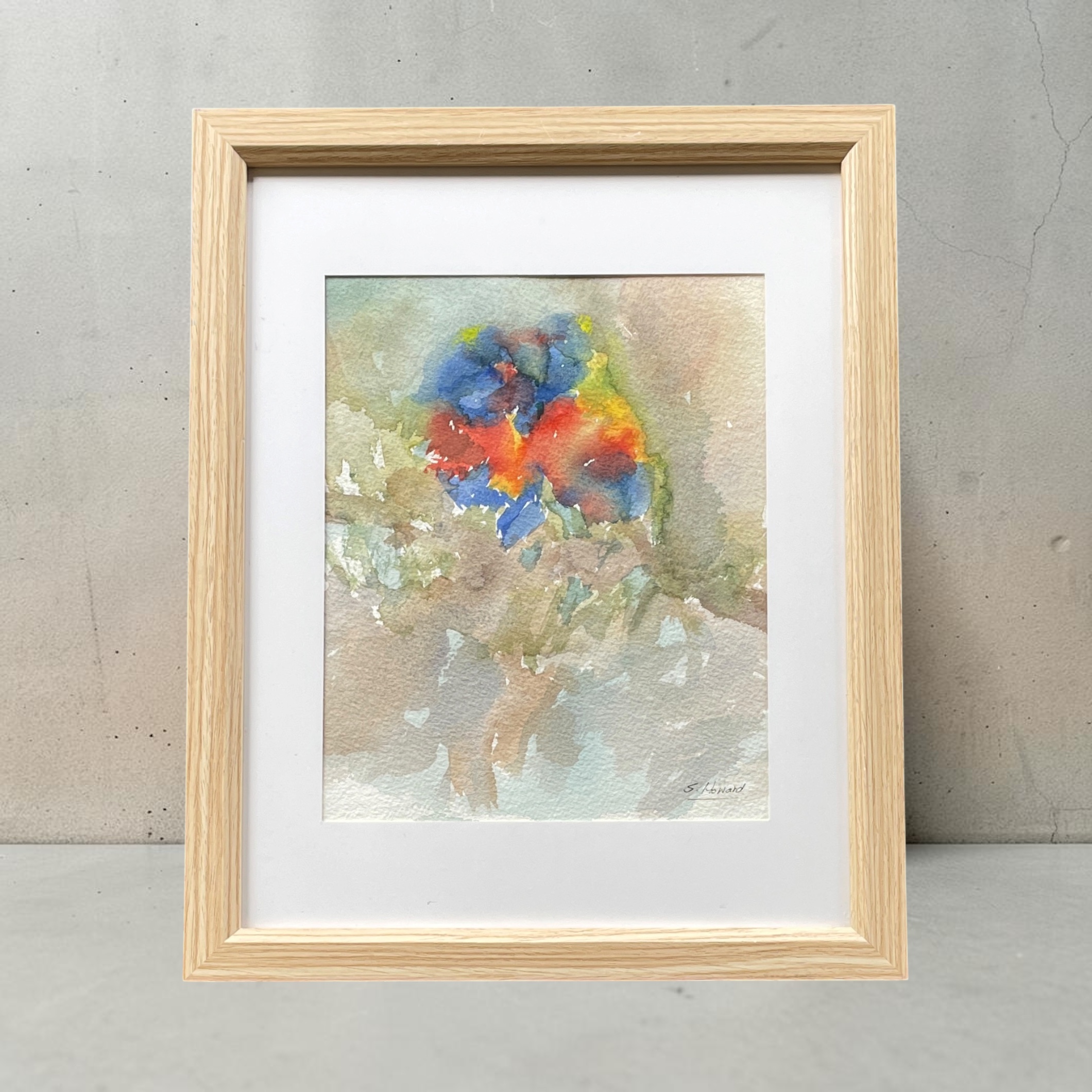 "LOVING LORIKEETS" ~ Original Watercolour Painting by Sue Howard - Image 5