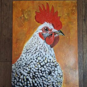 "WHYANDOO" ~ Original Acrylic Painting by Julie Burton-Jones