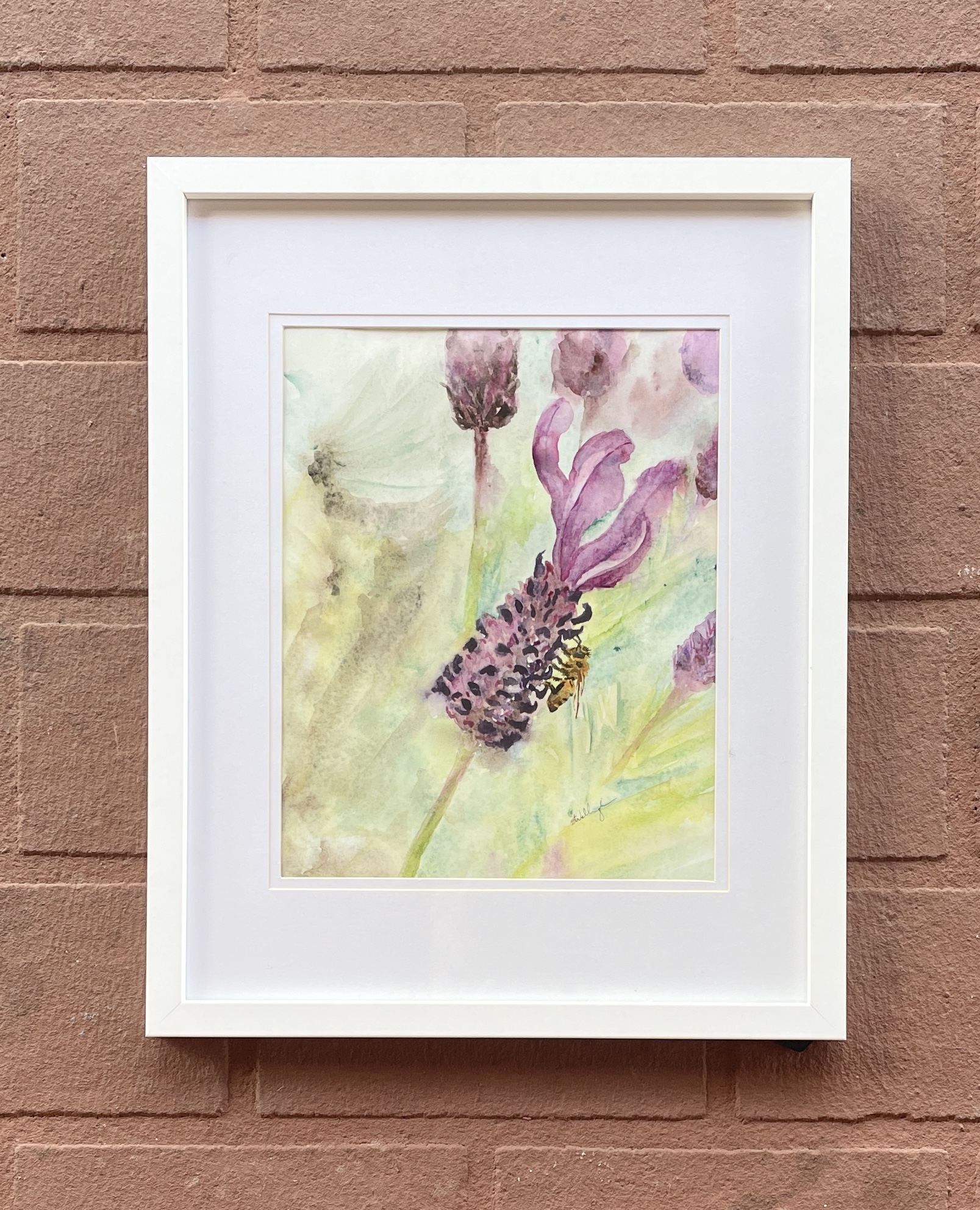 "NECTAR HUNT" ~ Original Watercolour Painting by Susan Wellingham - Image 2