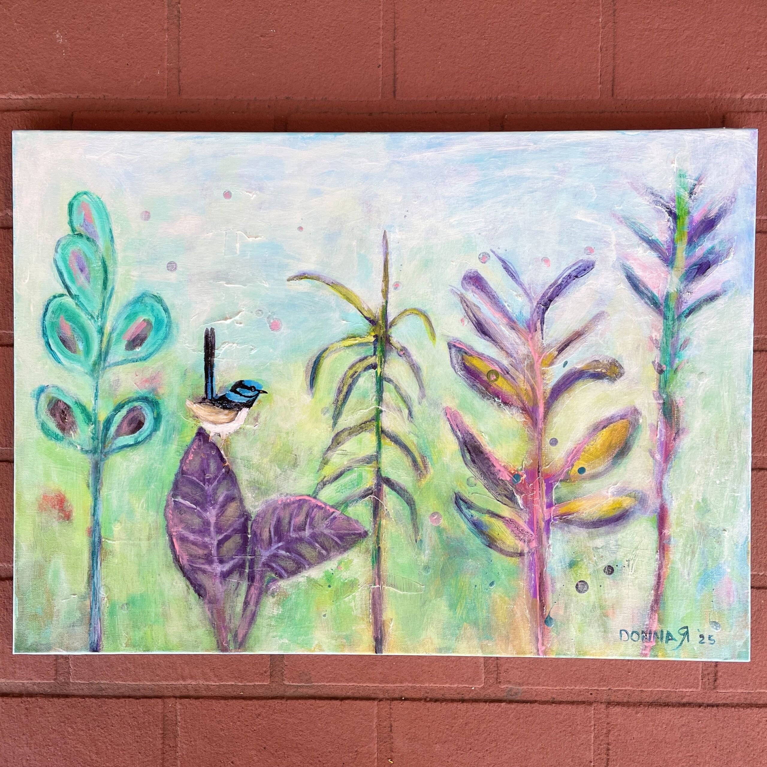 "NATURE'S OWN" ~ Original Acrylic Painting by Donna Rivers - Image 2