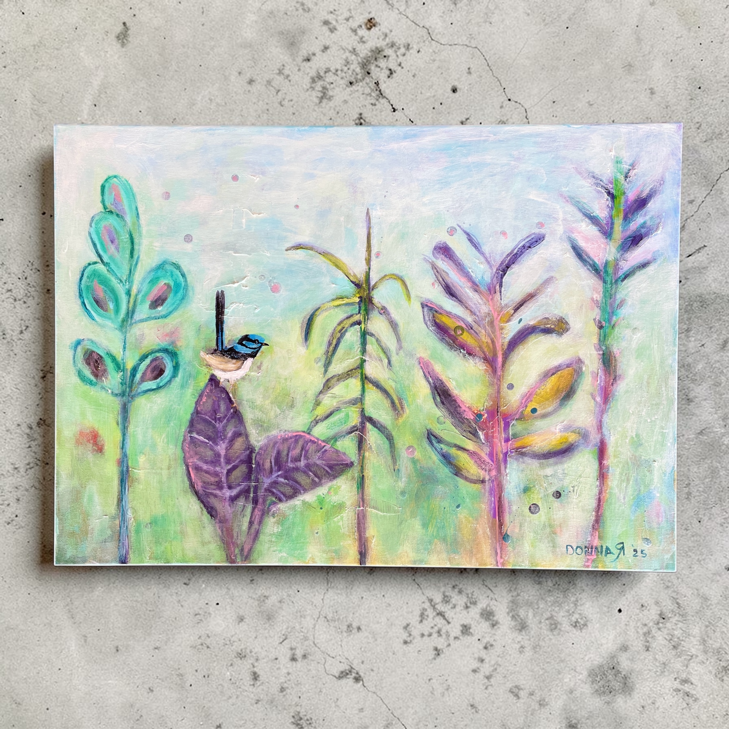 "NATURE'S OWN" ~ Original Acrylic Painting by Donna Rivers - Image 4