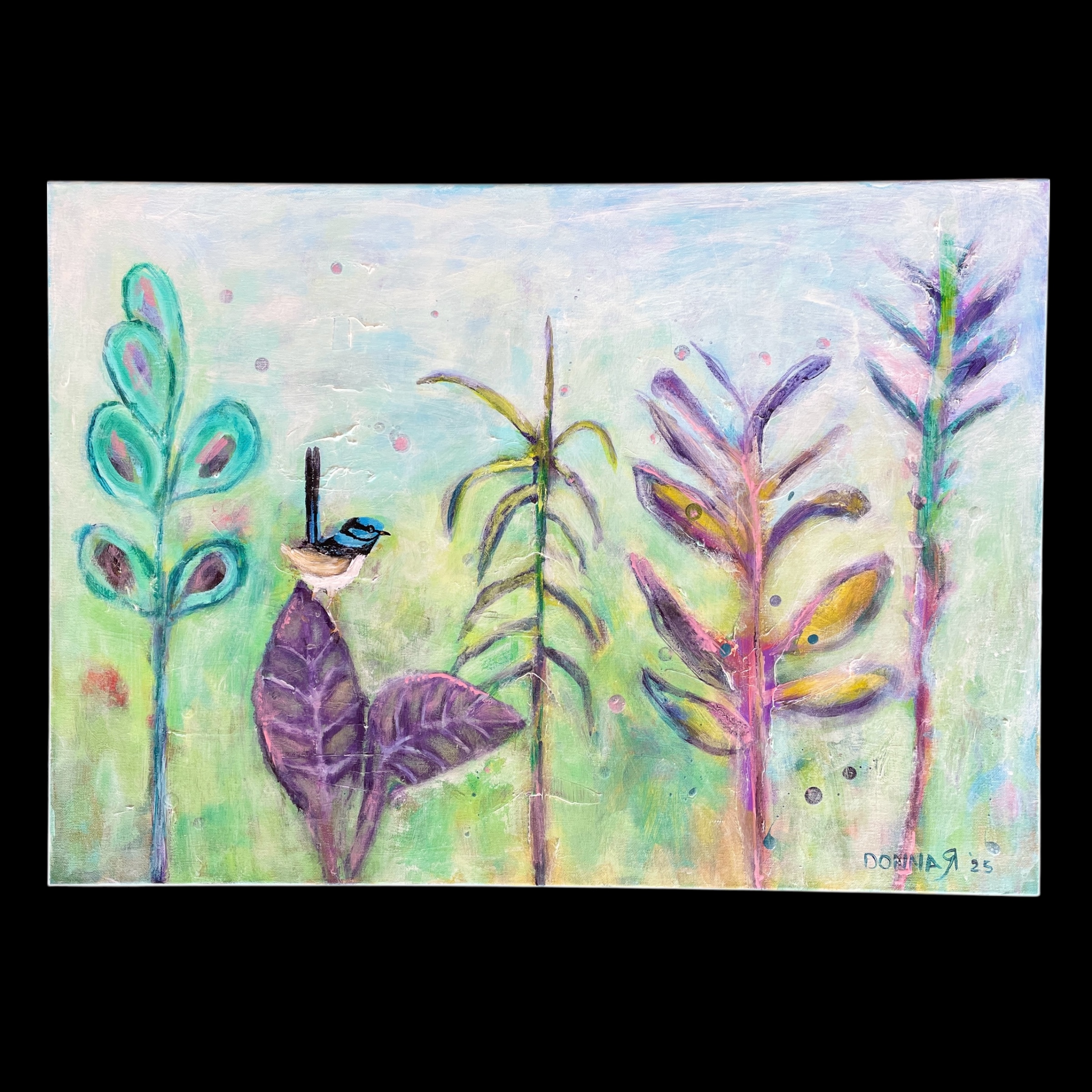 "NATURE'S OWN" ~ Original Acrylic Painting by Donna Rivers - Image 5