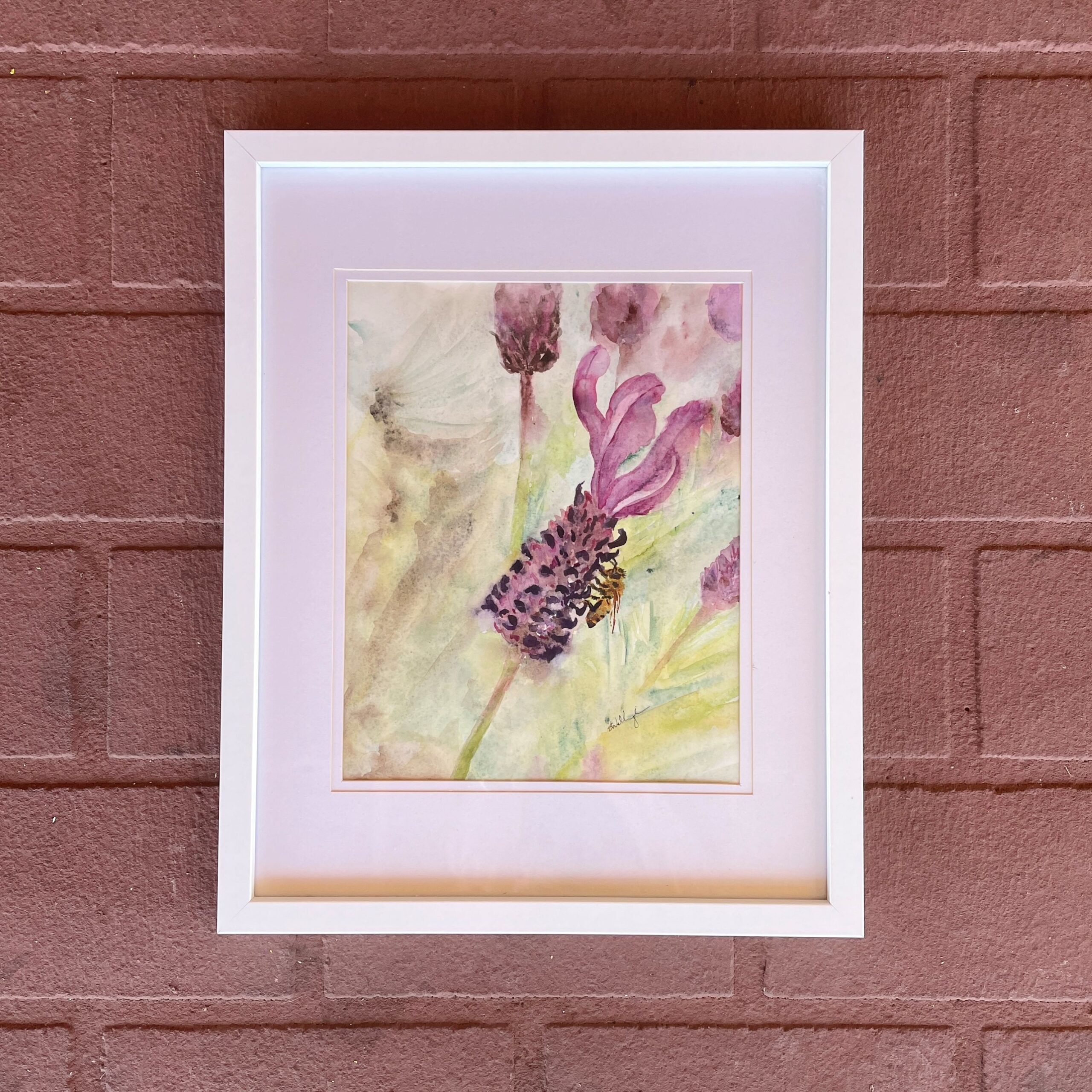 "NECTAR HUNT" ~ Original Watercolour Painting by Susan Wellingham - Image 4