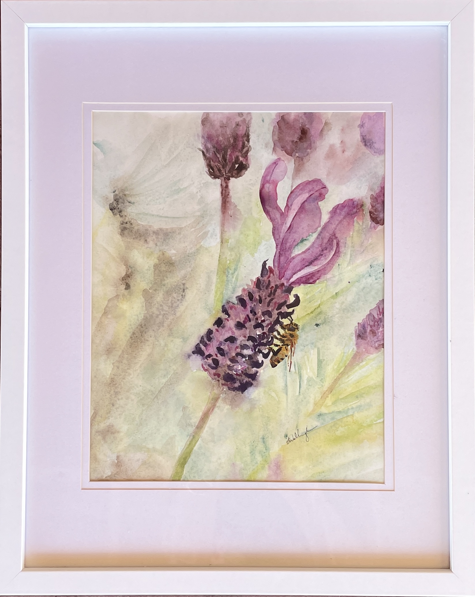 "NECTAR HUNT" ~ Original Watercolour Painting by Susan Wellingham - Image 5