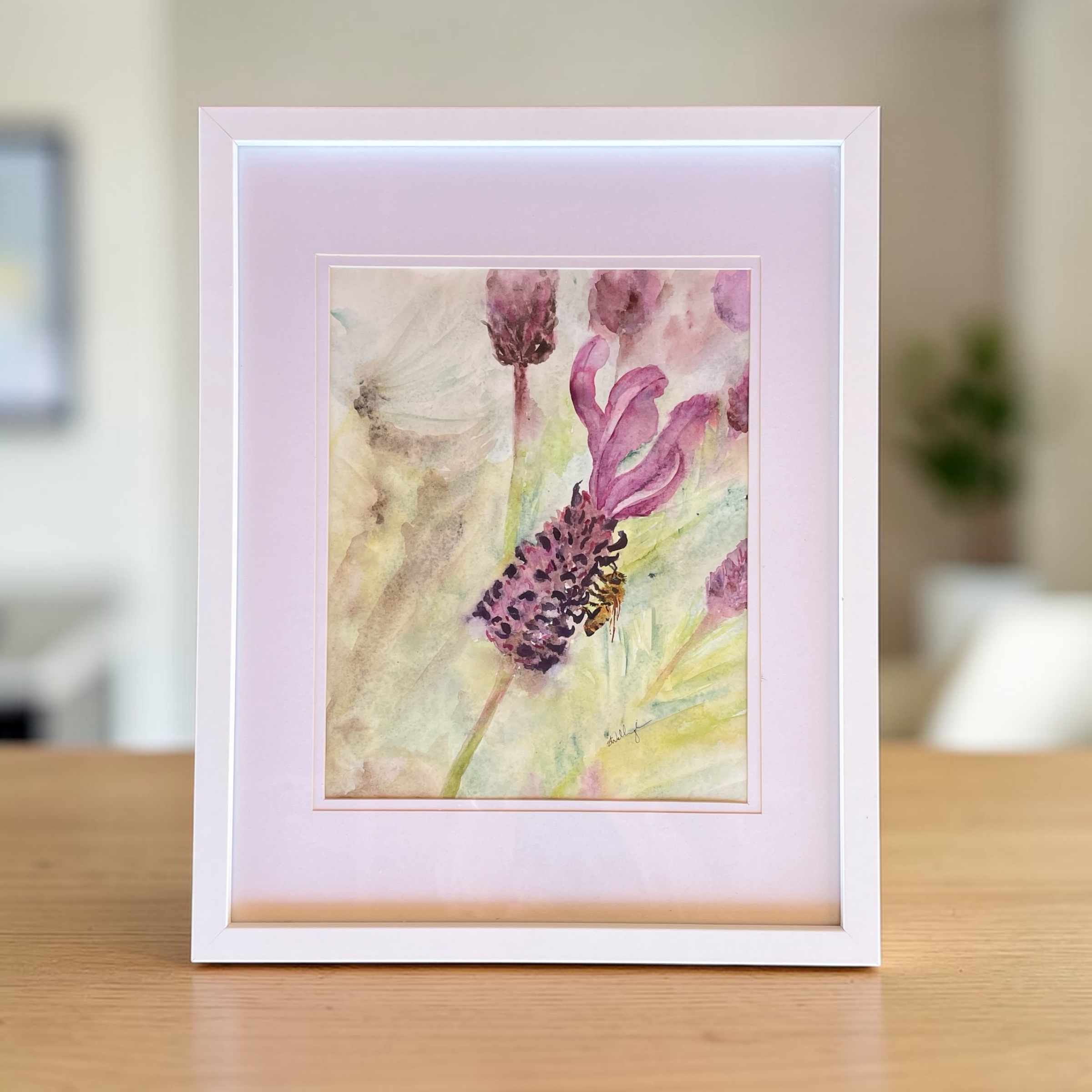 "NECTAR HUNT" ~ Original Watercolour Painting by Susan Wellingham - Image 7