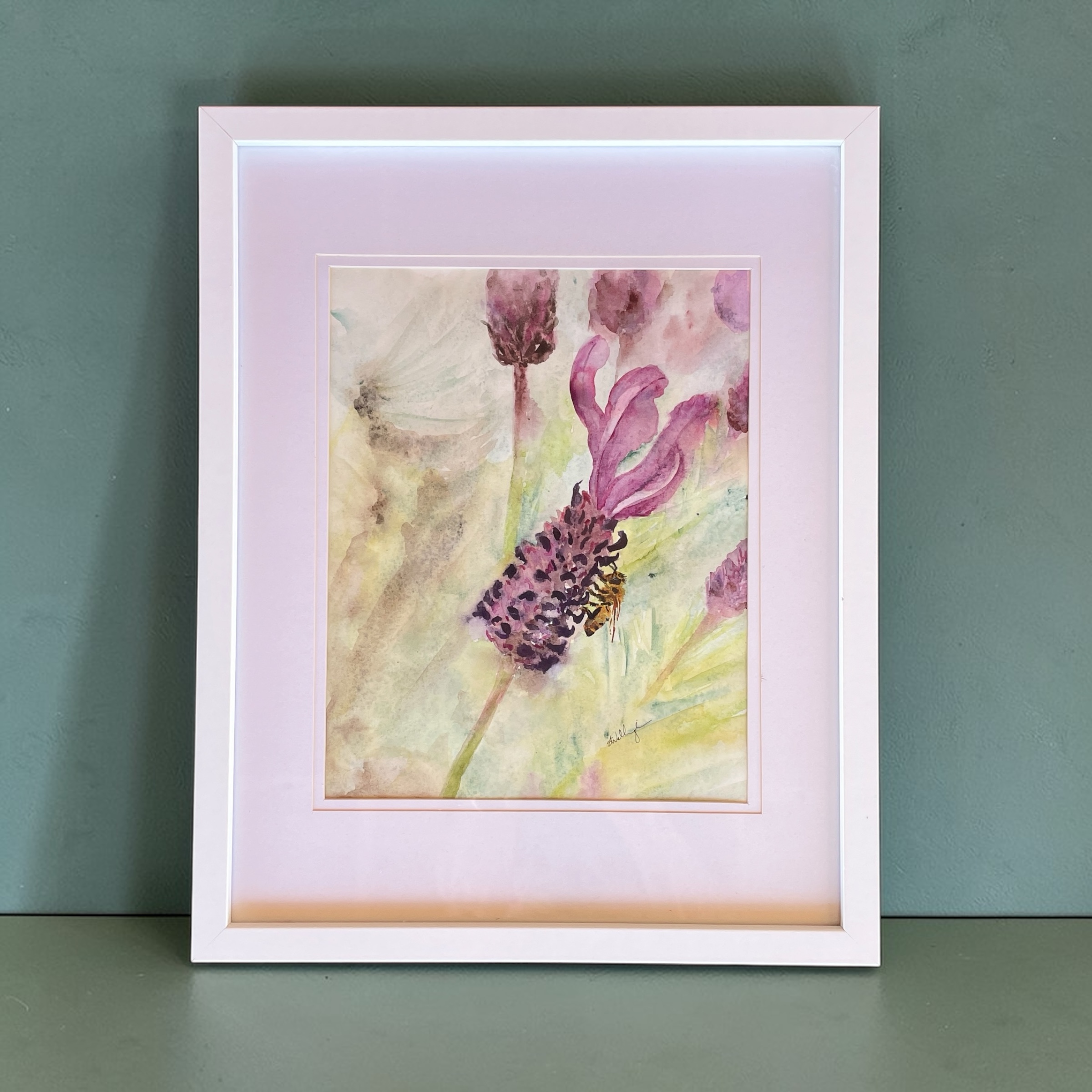 "NECTAR HUNT" ~ Original Watercolour Painting by Susan Wellingham - Image 8