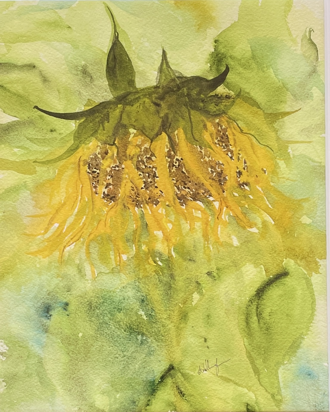 "SUN DANCE" ~ Original Watercolour Painting by Susan Wellingham - Image 4