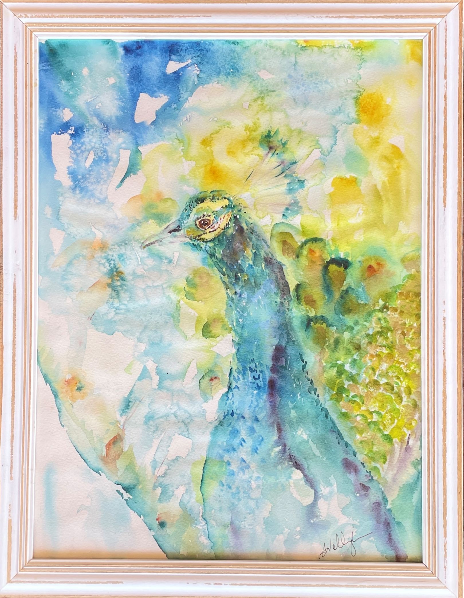 "ENCHANTING" ~ Original Watercolour Painting by Susan Wellingham - Image 3