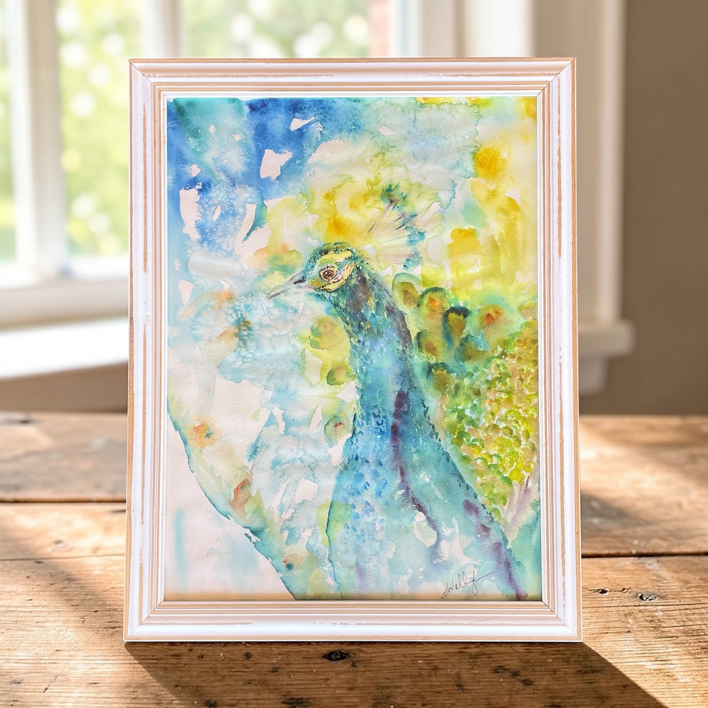 "ENCHANTING" ~ Original Watercolour Painting by Susan Wellingham - Image 5