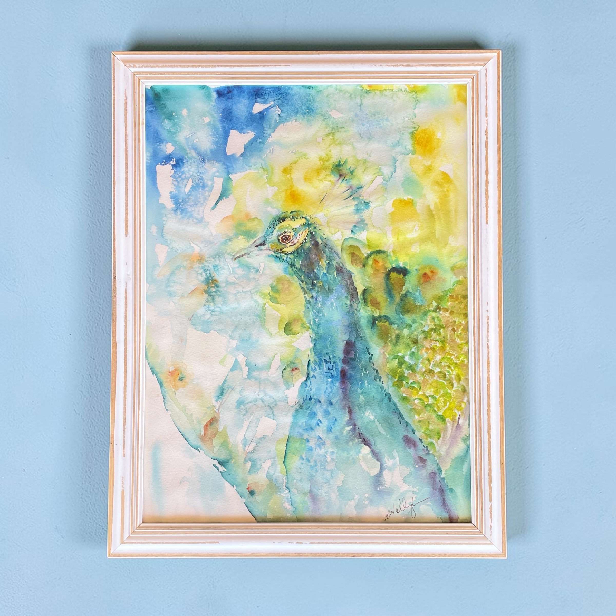 "ENCHANTING" ~ Original Watercolour Painting by Susan Wellingham - Image 6