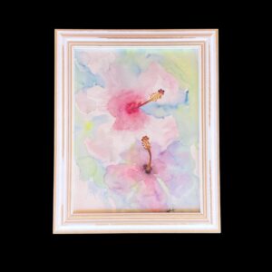 "ETHERAL HIBISCUS" ~ Original Watercolour Painting by Susan Wellingham