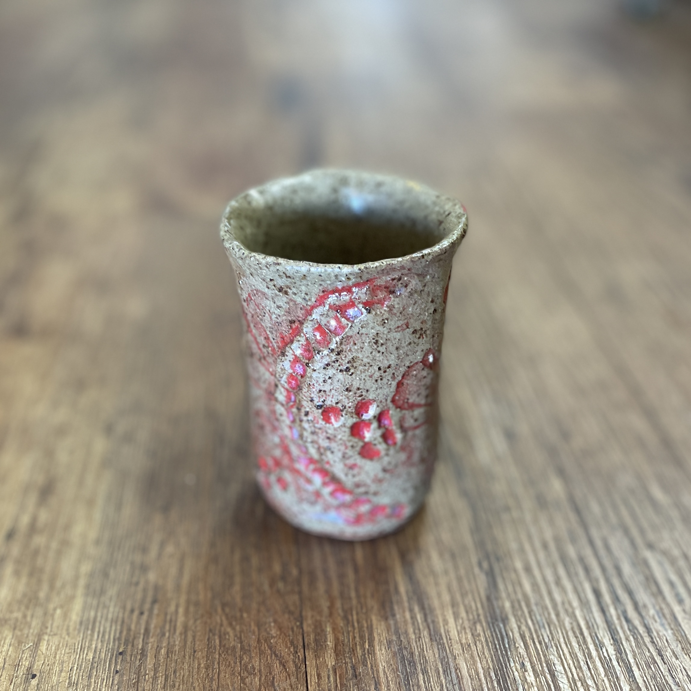 "RUSTIC POTTERY PEN HOLDER" #14 by Deborah Dawkings - Image 2