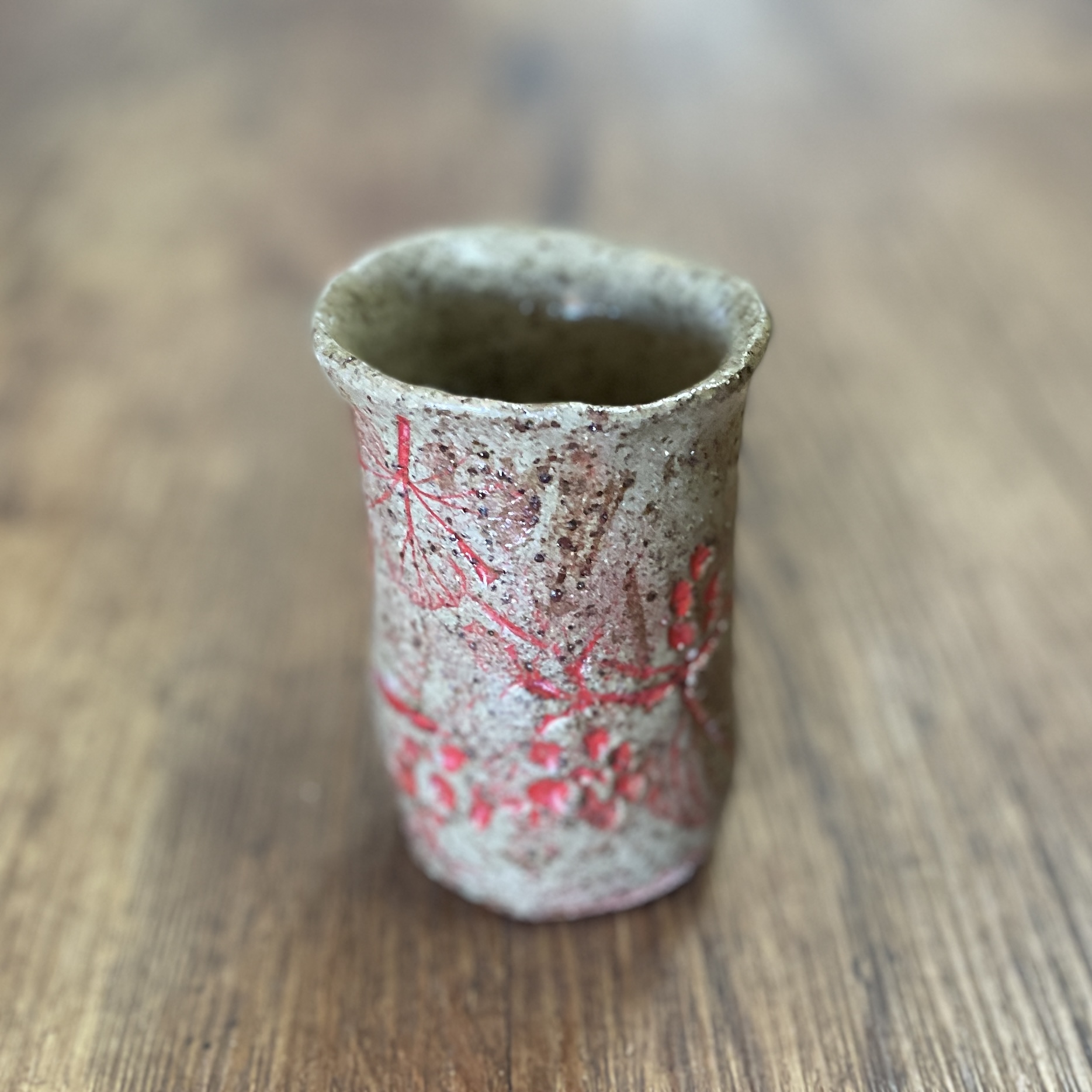 "RUSTIC POTTERY PEN HOLDER" #14 by Deborah Dawkings - Image 3