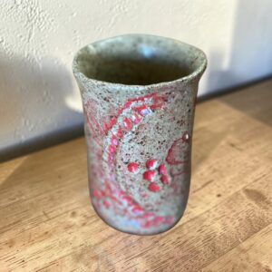 "RUSTIC POTTERY PEN HOLDER" #14 by Deborah Dawkings