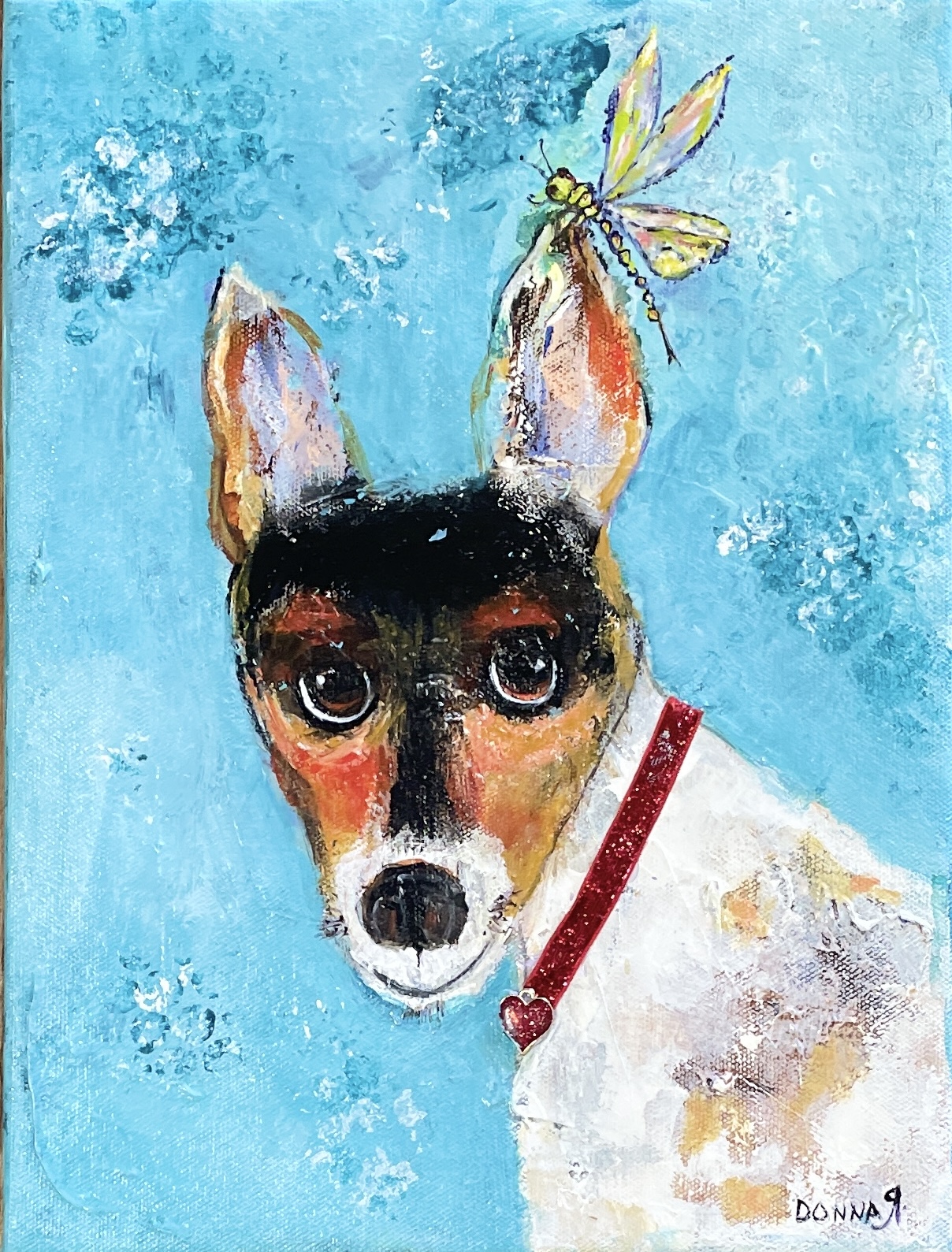"ANTICIPATION" ~ Original Acrylic Painting by Donna Rivers - Image 2