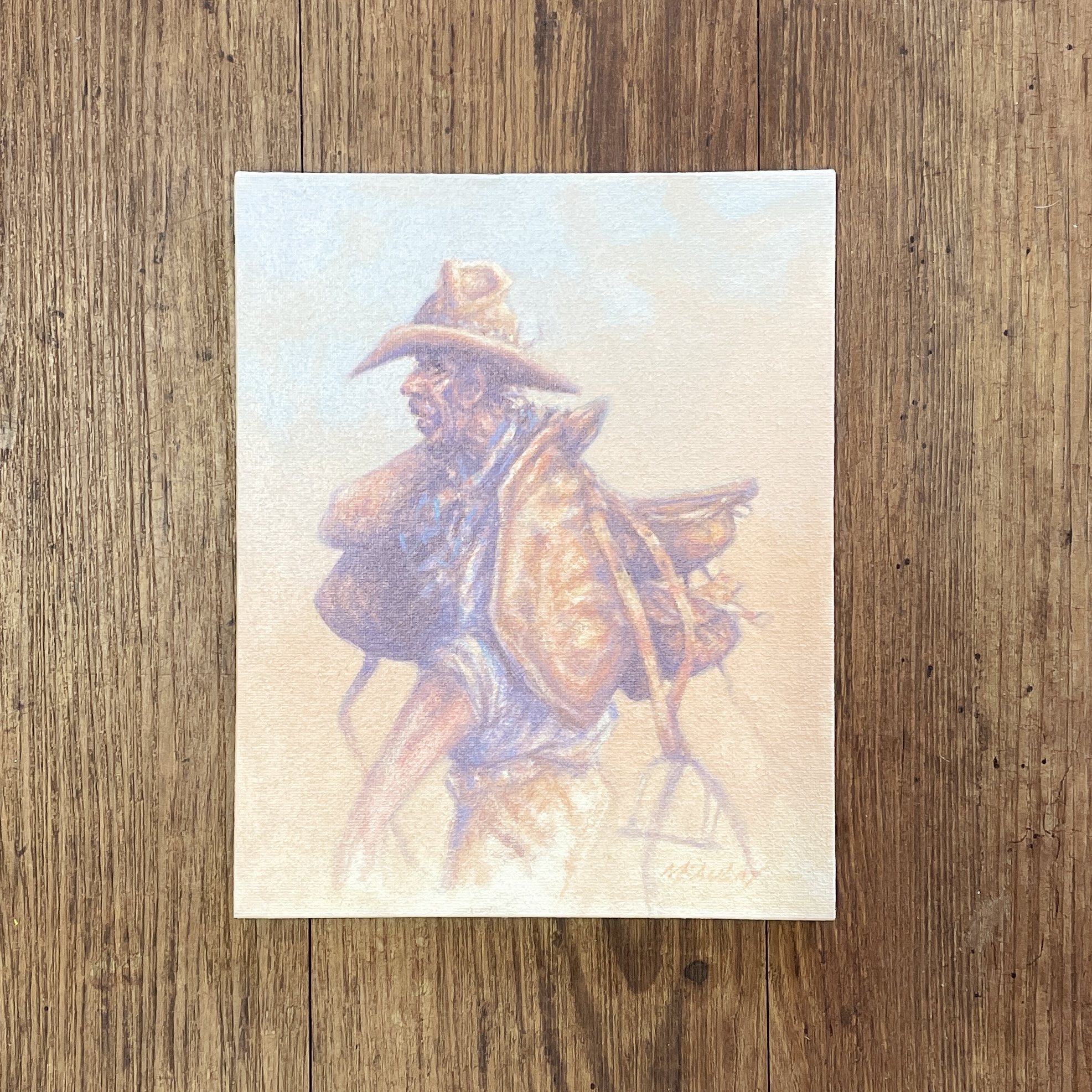 "A DAY AT THE OFFICE" ~ Original Oil on Canvas Board by Tom McAulay - Image 2