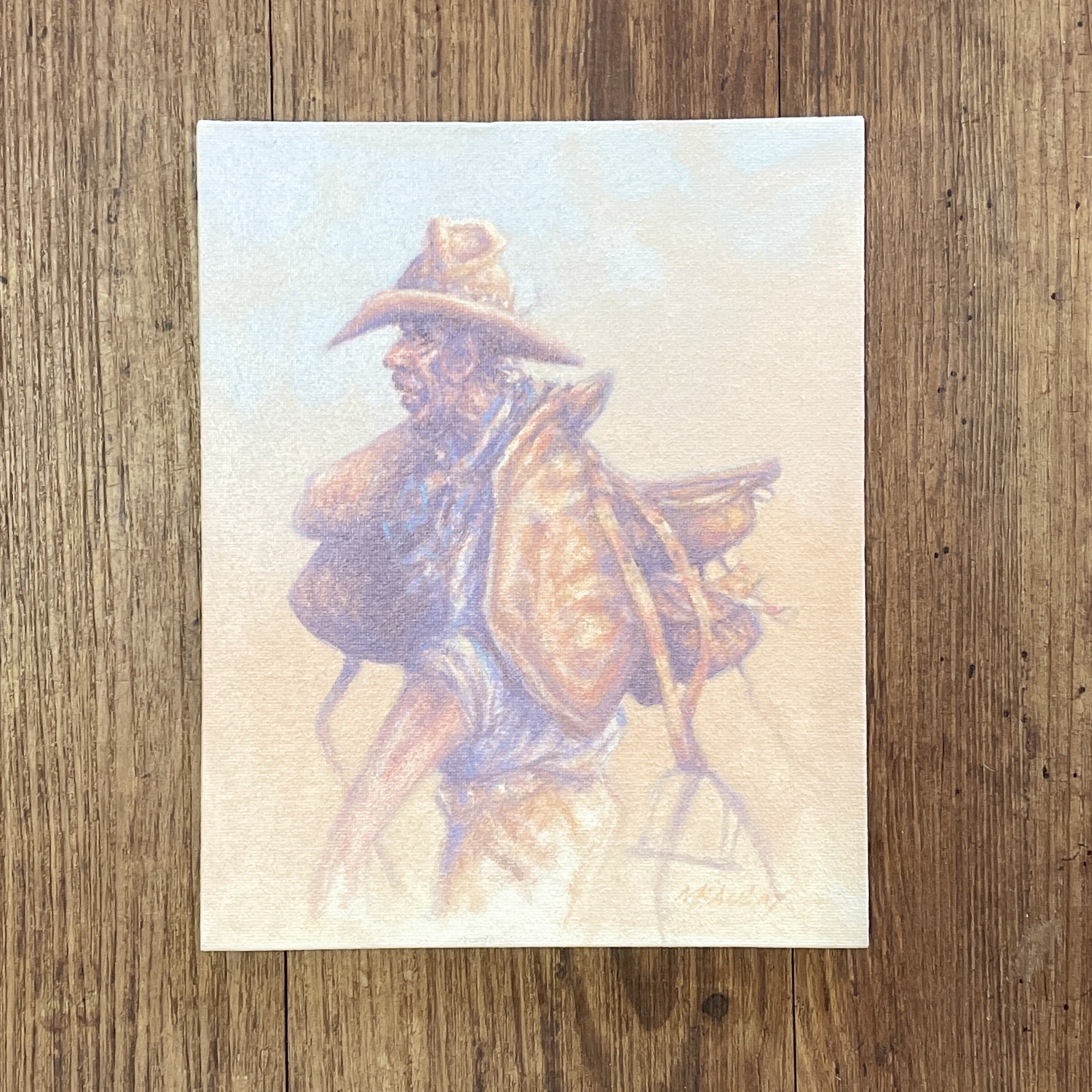 "A DAY AT THE OFFICE" ~ Original Oil on Canvas Board by Tom McAulay - Image 3