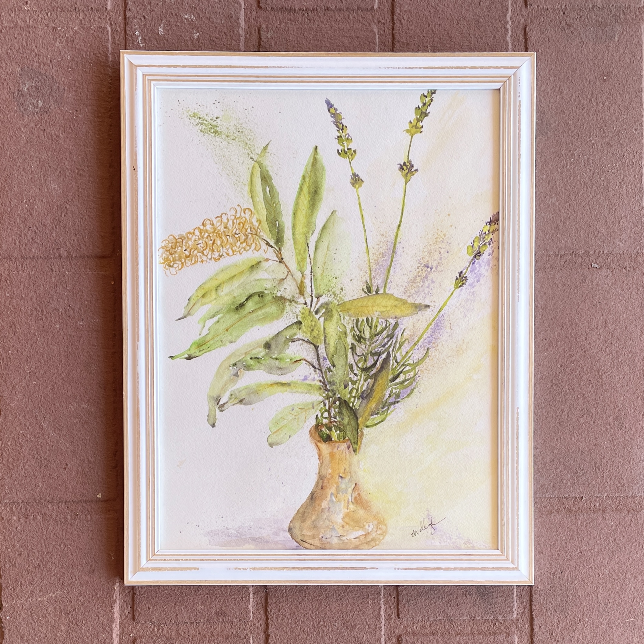 "A MOMENT FROM THE GARDEN" ~ Original Watercolour Painting by Susan Wellingham - Image 2