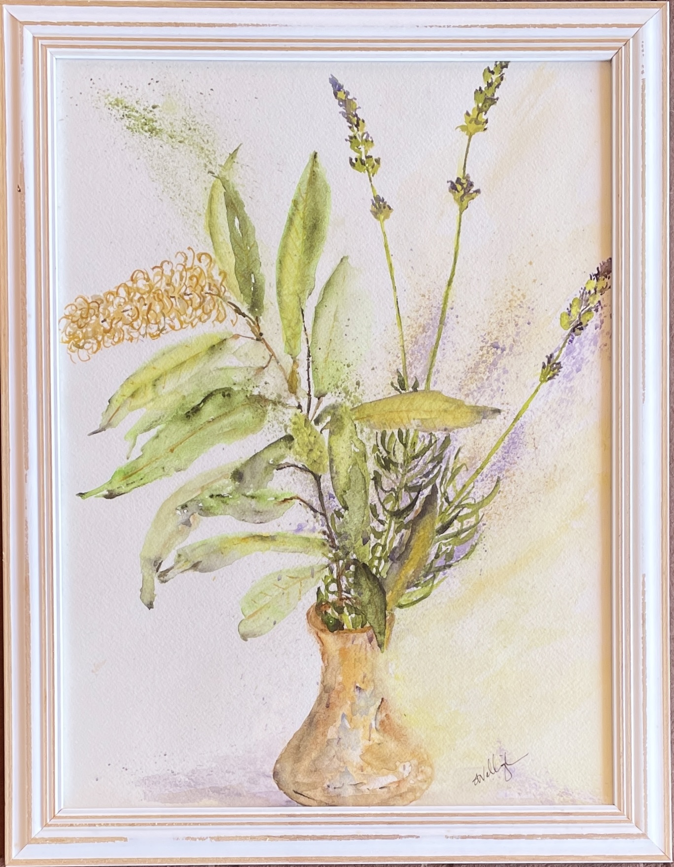 "A MOMENT FROM THE GARDEN" ~ Original Watercolour Painting by Susan Wellingham - Image 3