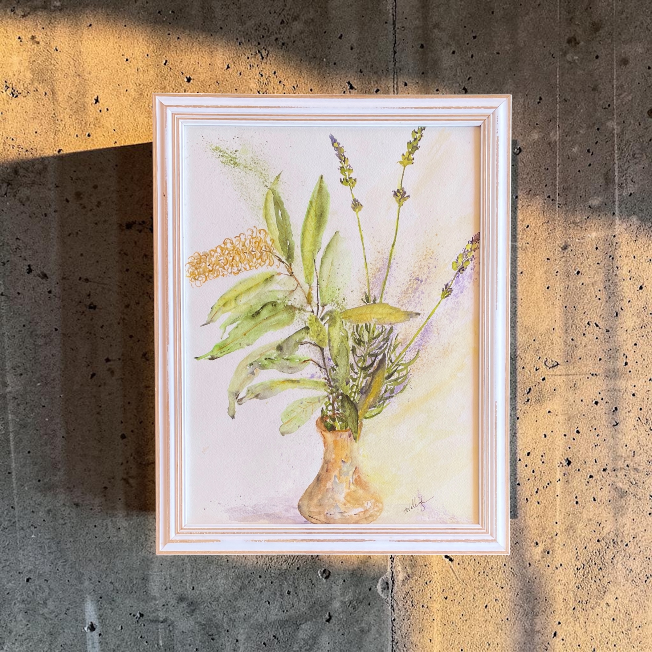 "A MOMENT FROM THE GARDEN" ~ Original Watercolour Painting by Susan Wellingham - Image 5