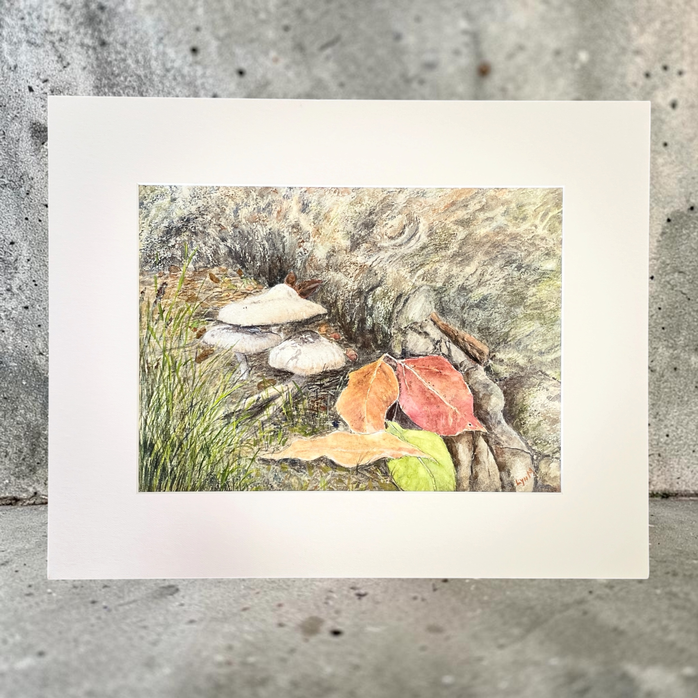 "NATURES NICHE" ~ Original Watercolour Painting by Lyn Mason - Image 2
