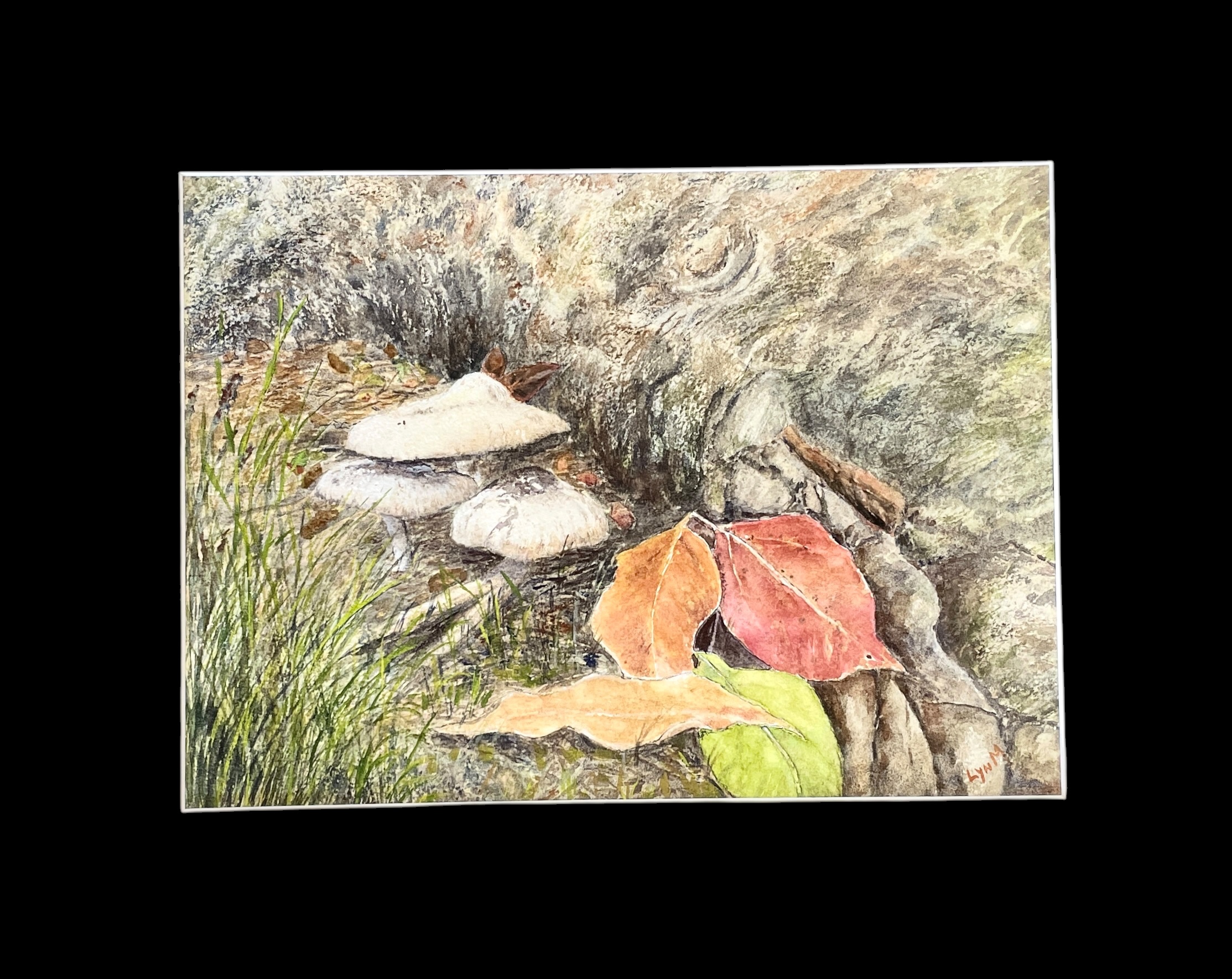 "NATURES NICHE" ~ Original Watercolour Painting by Lyn Mason