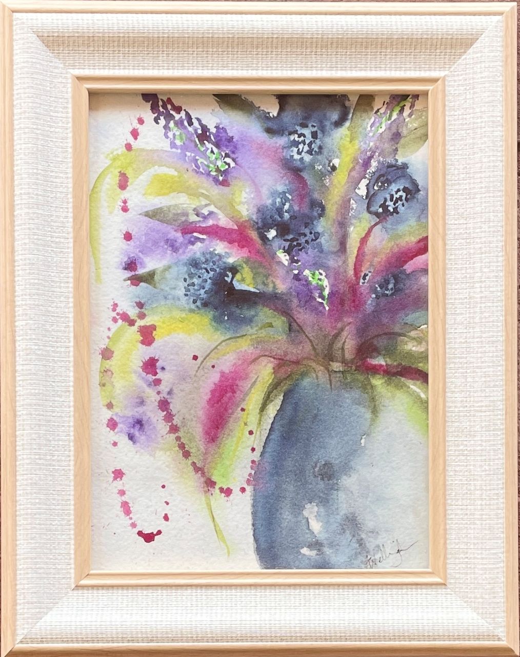 "LET'S MINGLE" ~ Original Watercolour Painting by Susan Wellingham - Image 3
