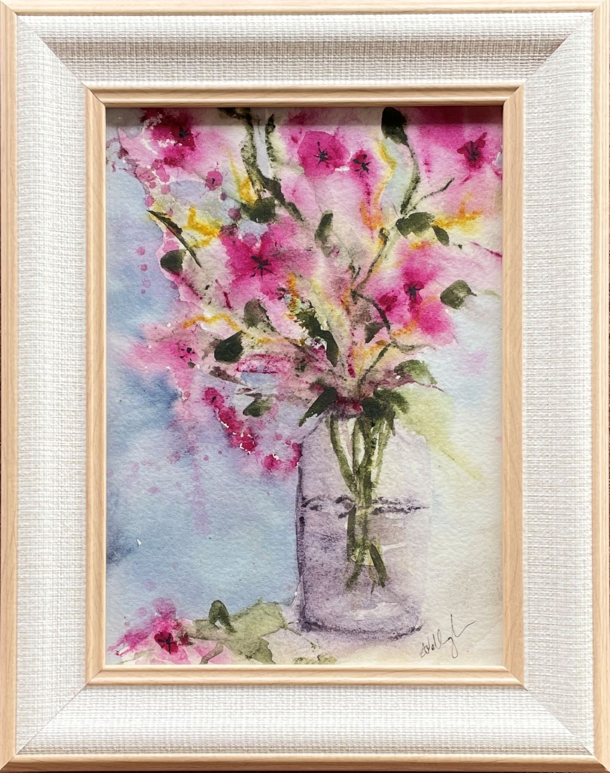 "SWAY WITH ME" ~ Original Watercolour Painting by Susan Wellingham - Image 4