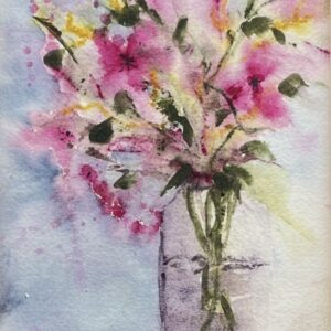"SWAY WITH ME" ~ Original Watercolour Painting by Susan Wellingham