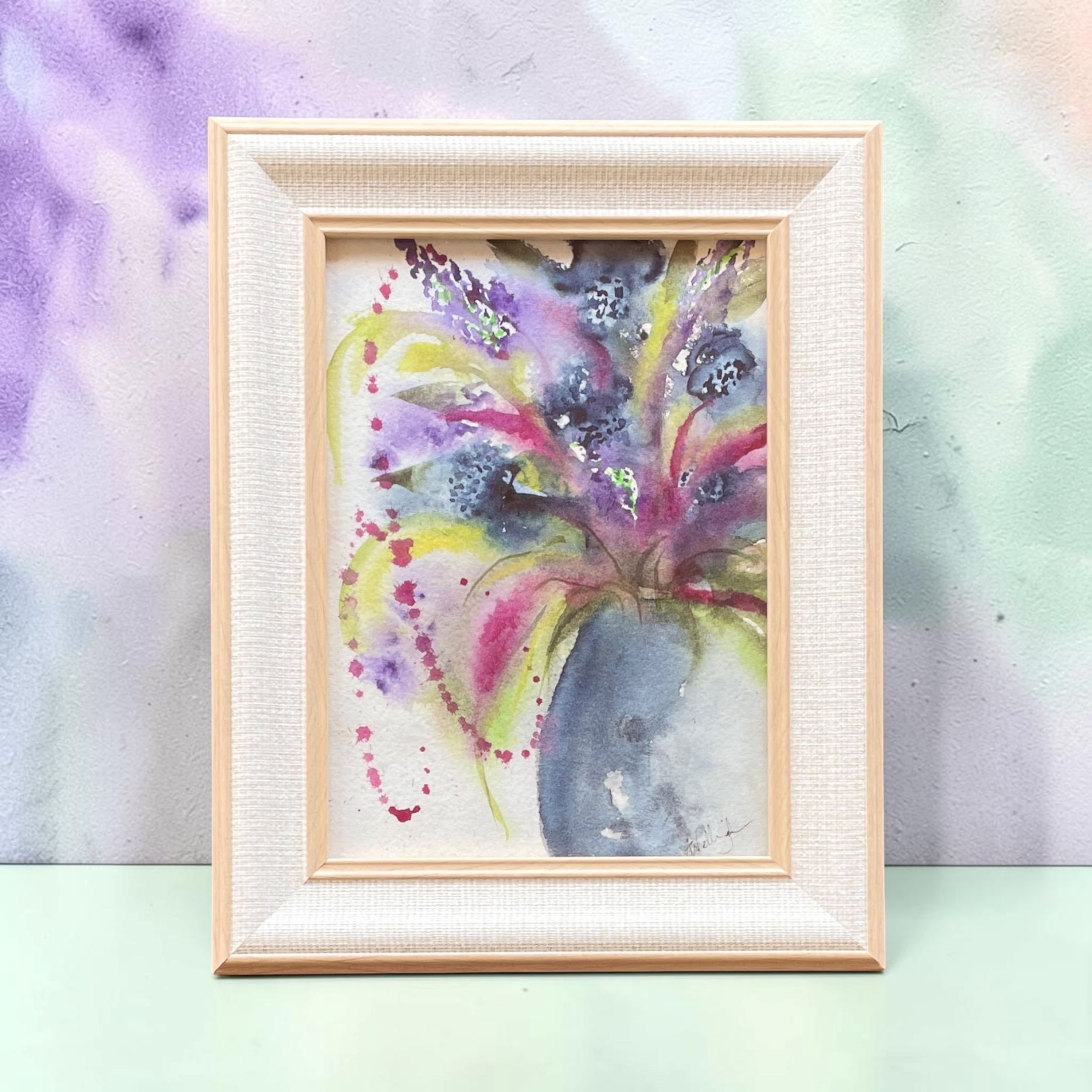 "LET'S MINGLE" ~ Original Watercolour Painting by Susan Wellingham - Image 4