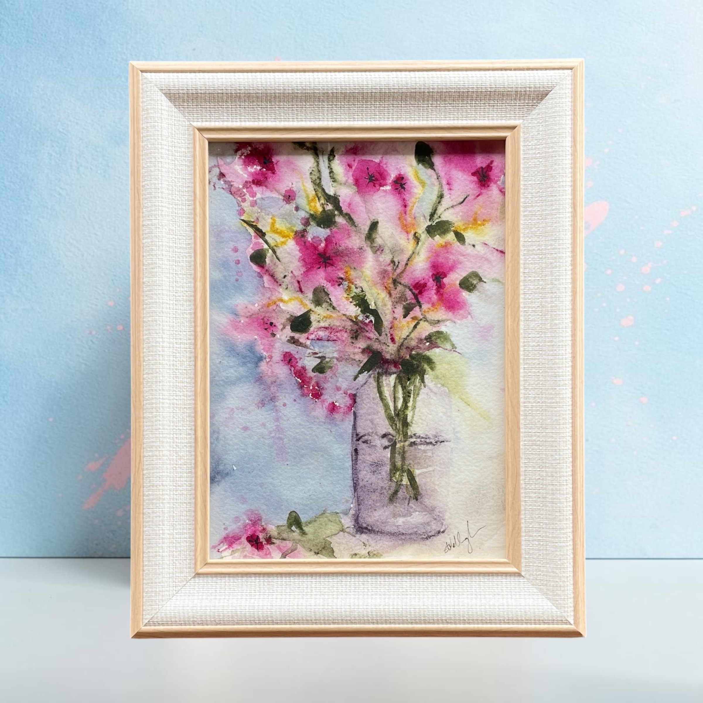 "SWAY WITH ME" ~ Original Watercolour Painting by Susan Wellingham - Image 5