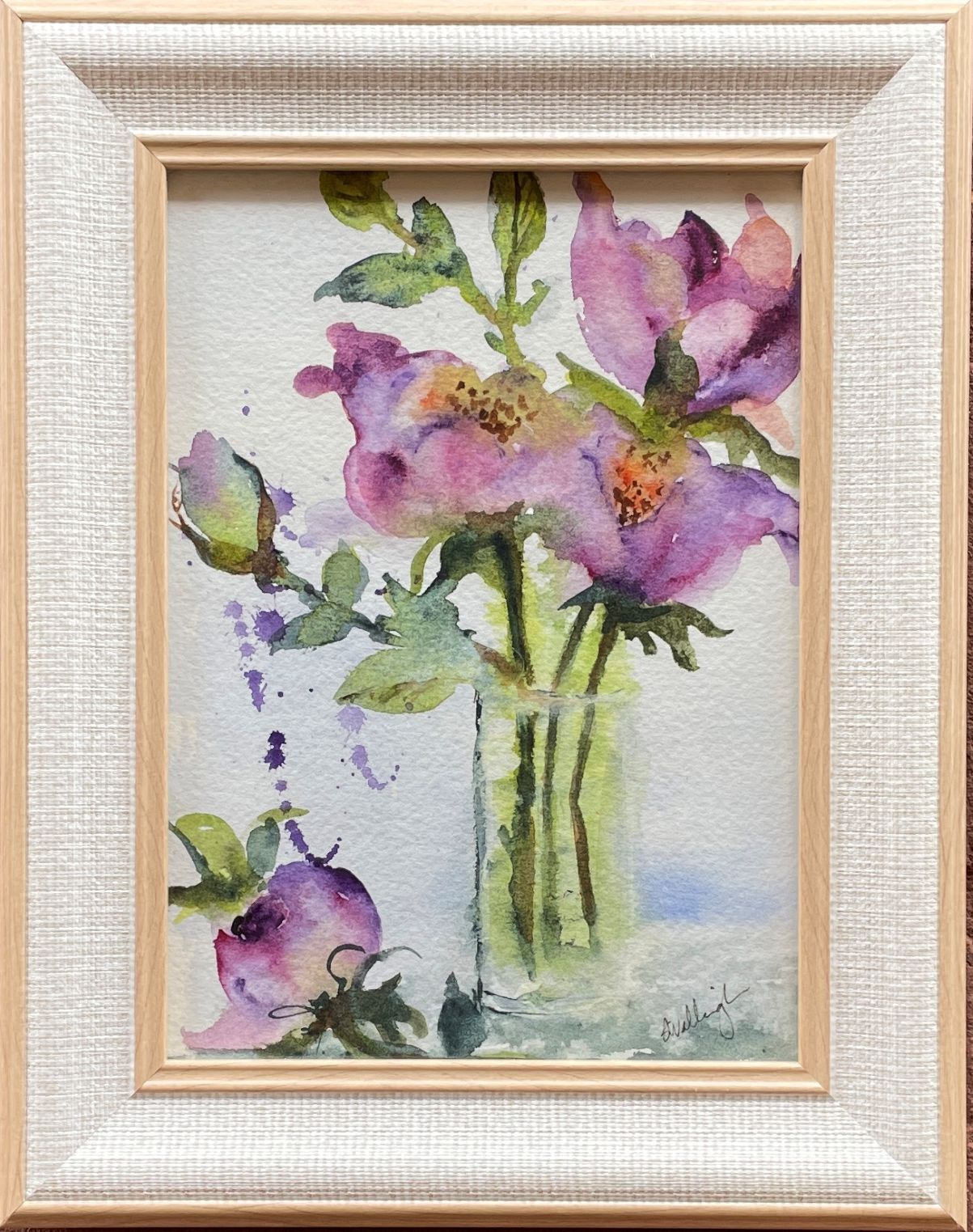 "THE GATHERING" ~ Original Watercolour Painting by Susan Wellingham