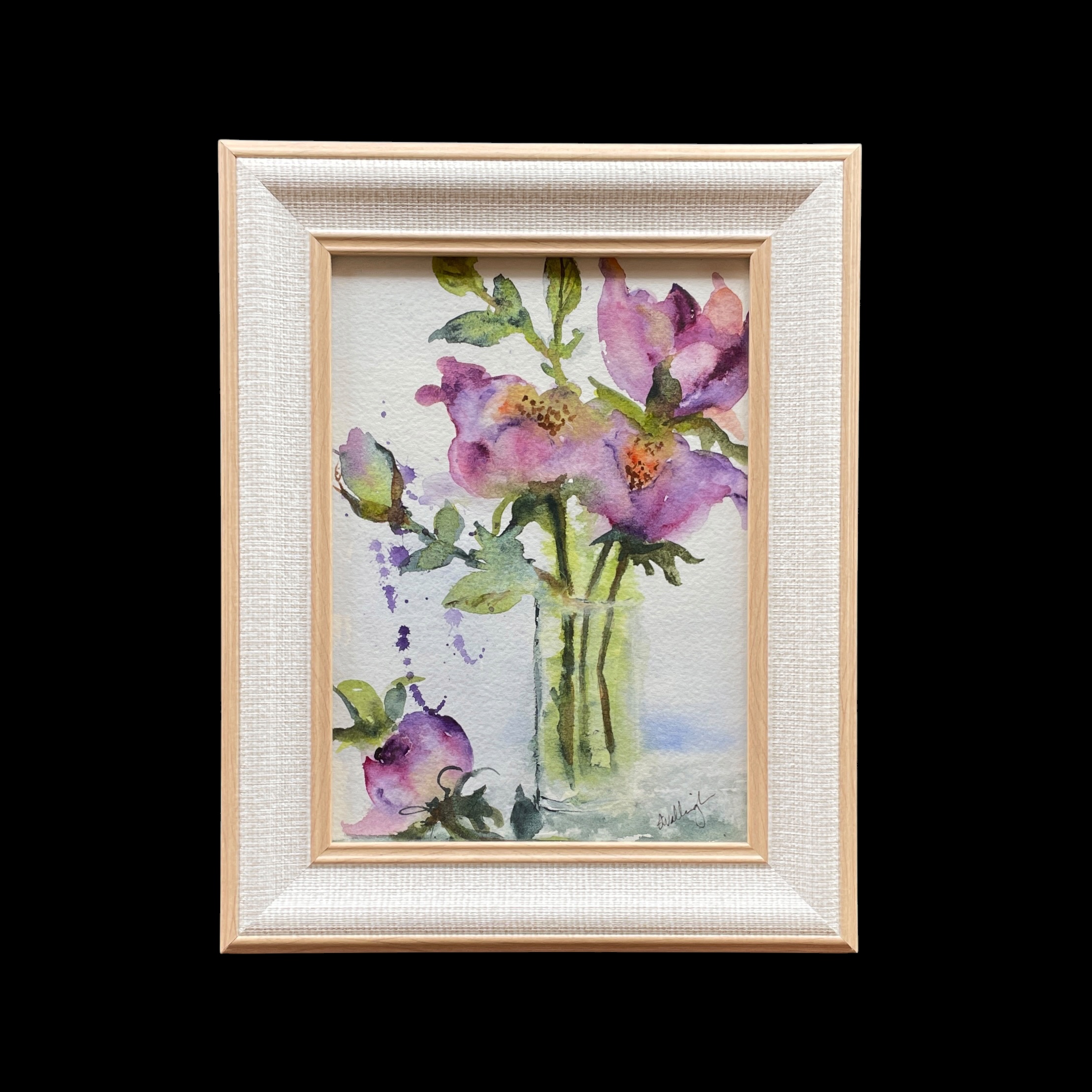"THE GATHERING" ~ Original Watercolour Painting by Susan Wellingham - Image 4
