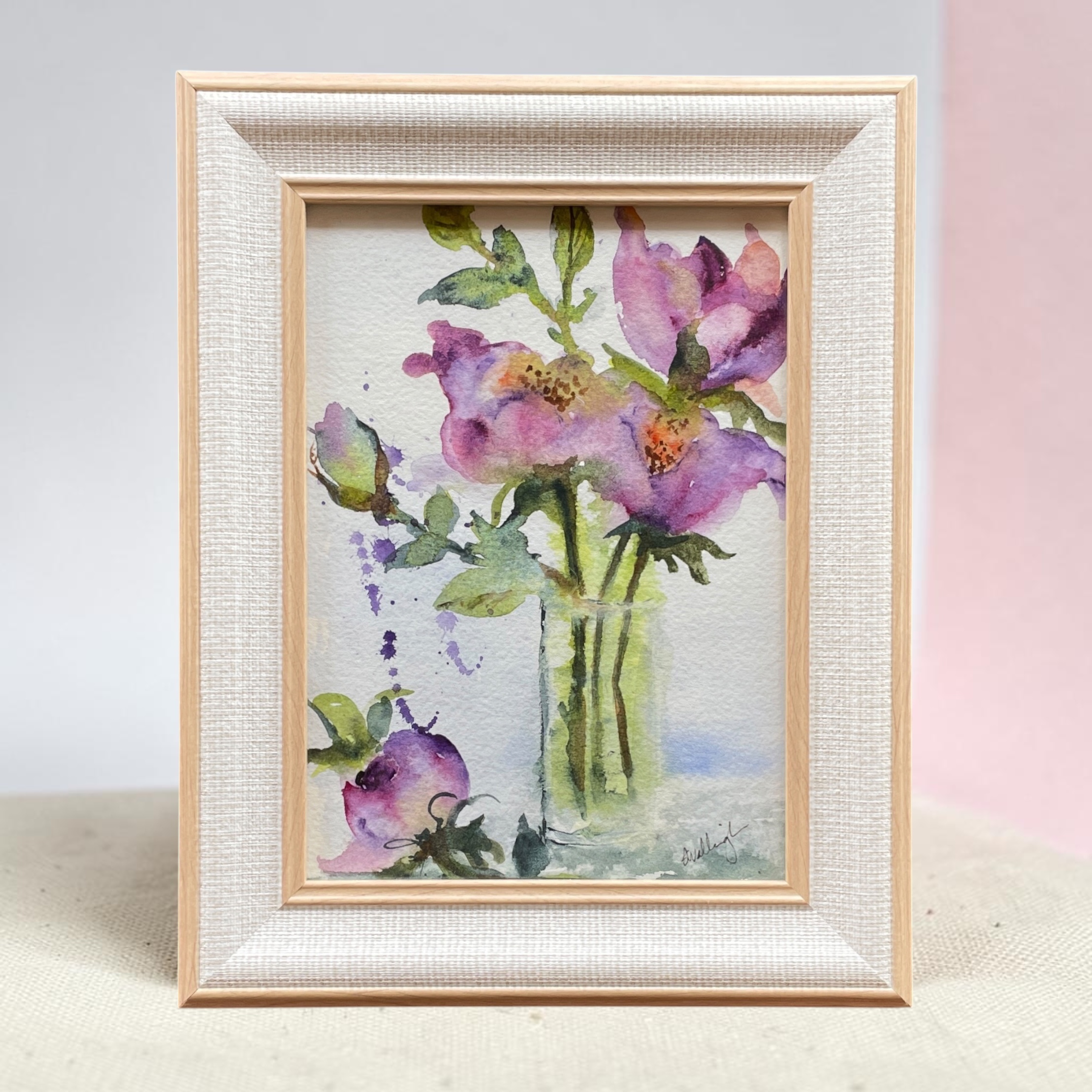 "THE GATHERING" ~ Original Watercolour Painting by Susan Wellingham - Image 2