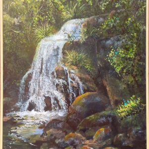 "GENTLE FALLS" ~ Original Acrylic Painting by Tom Mason
