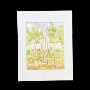 "INGLEWOOD TIMBER" ~ Original Watercolour Painting by Allan English