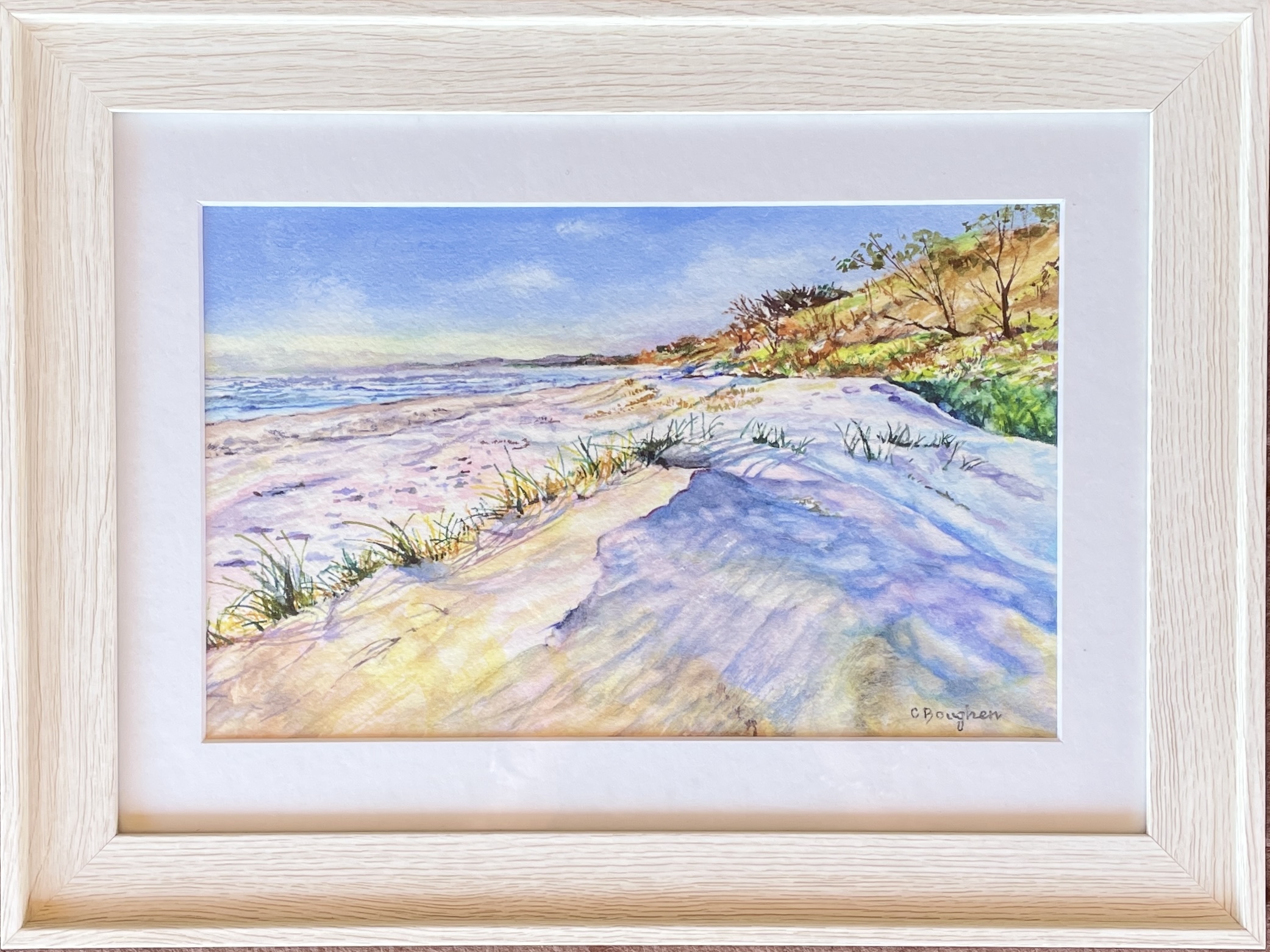 "PIPPI BEACH DUNES" ~ Original Watercolour Painting - Image 2