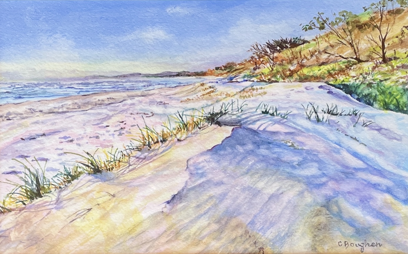 "PIPPI BEACH DUNES" ~ Original Watercolour Painting - Image 3
