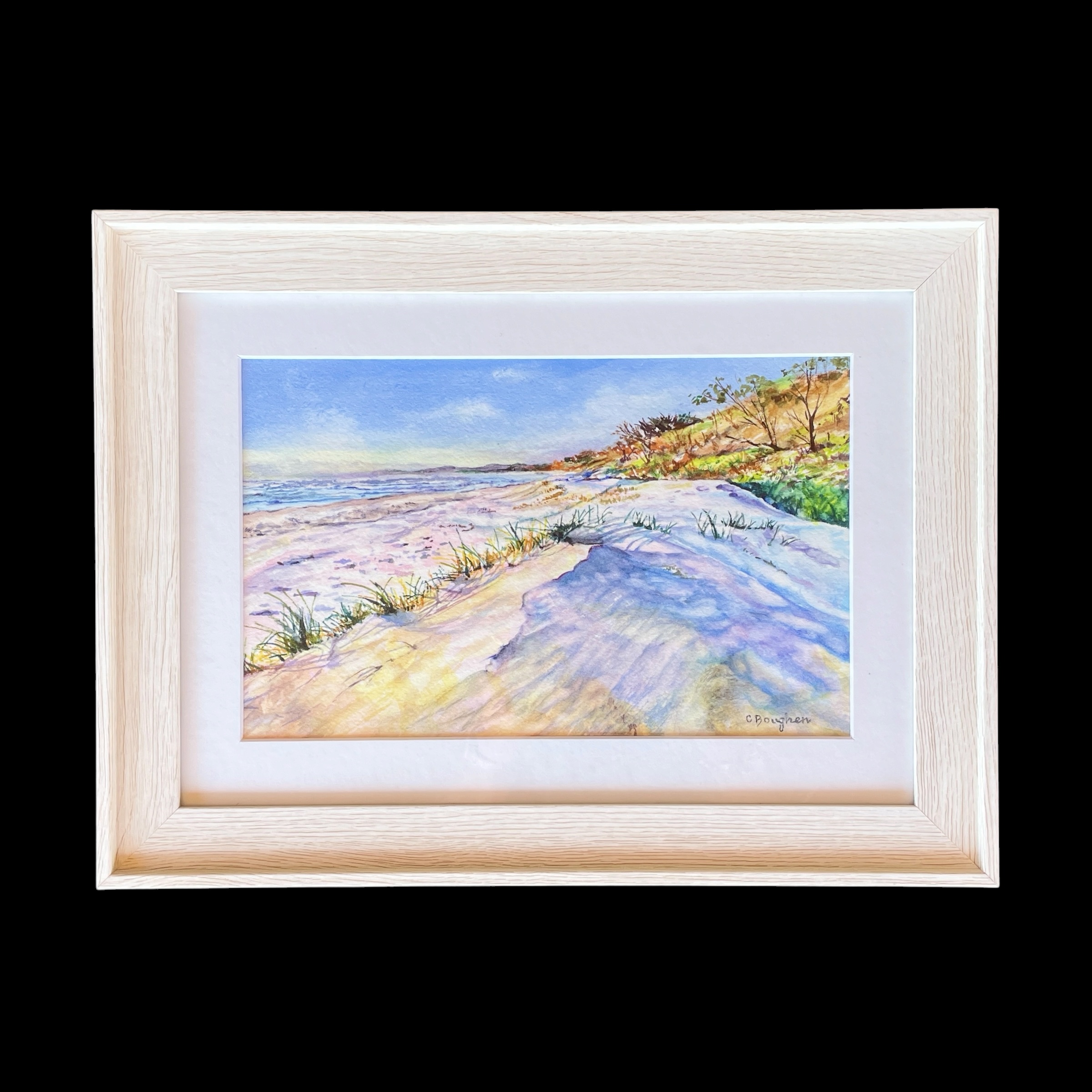 "PIPPI BEACH DUNES" ~ Original Watercolour Painting
