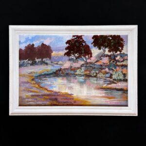"BELOW DUCKADANG - BRISBANE RIVER" ~ Original Oil Painting by Kim Simmons