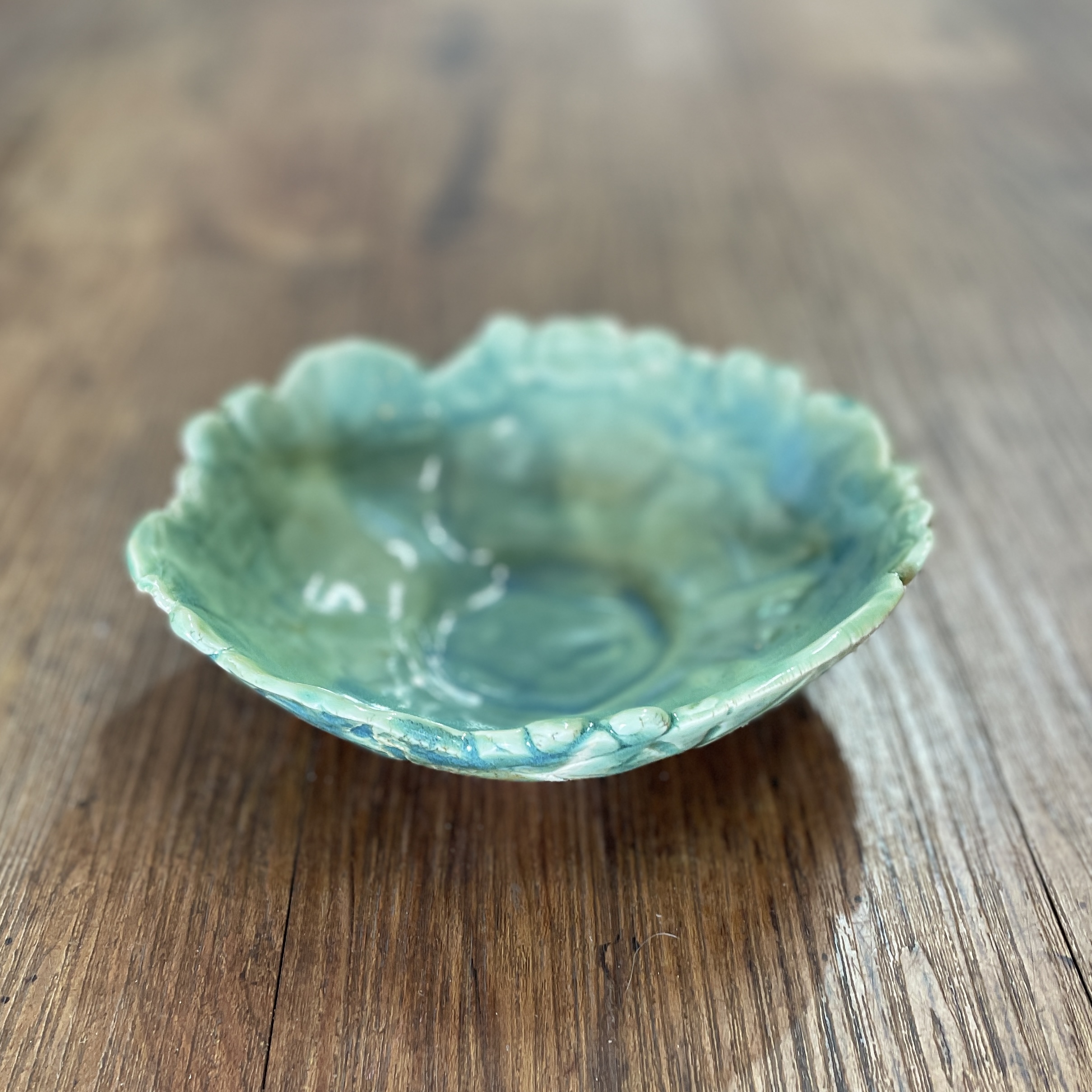 "LUSH GREEN BOWL" ~ Handmade Pottery by Jenny Shergold - Image 3