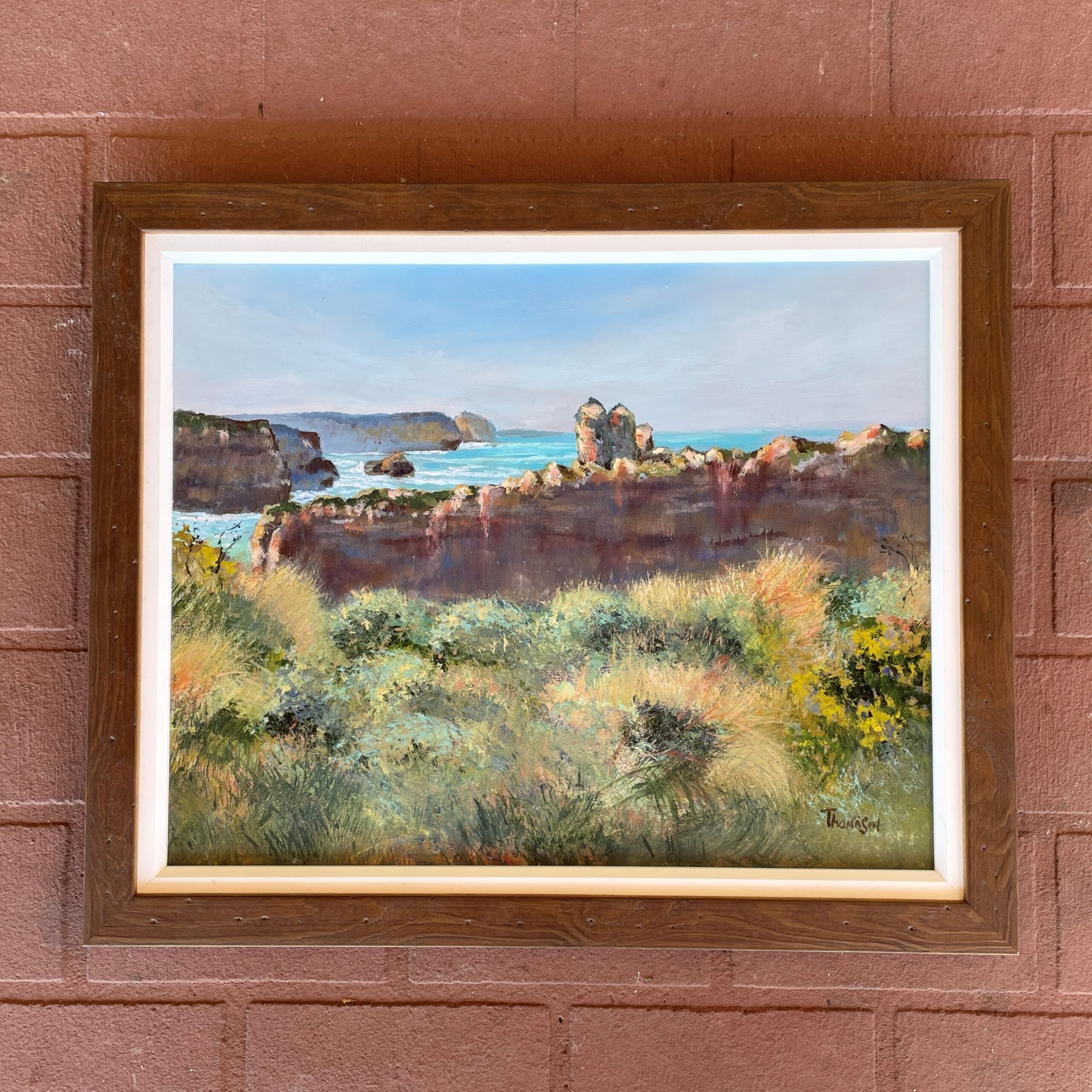 "GREAT OCEAN ROAD 2" ~ Original Acrylic Painting by Tom Mason - Image 5