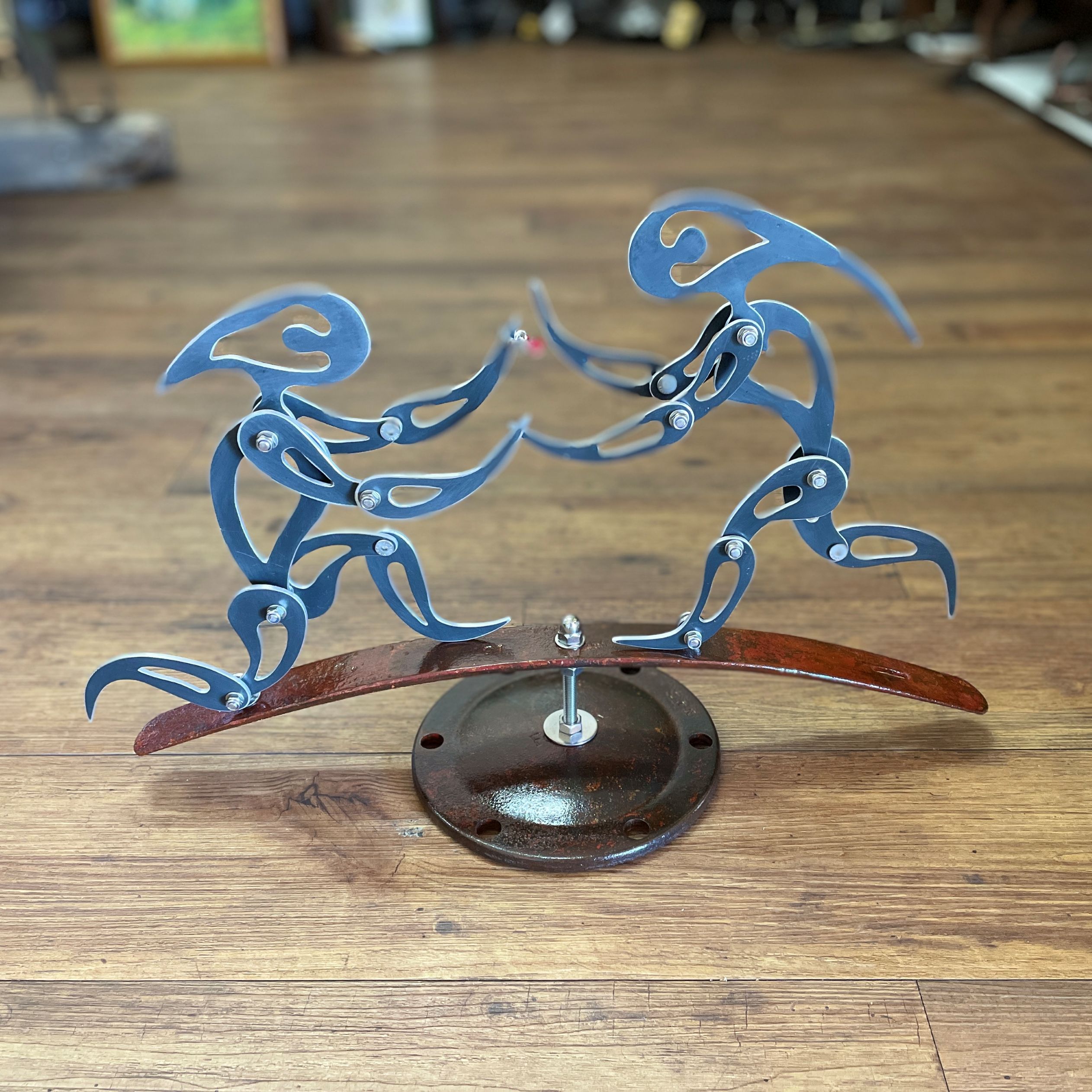 "WILL YOU MARRY ME?" ~ Metal Sculpture by Clayton James - Image 3