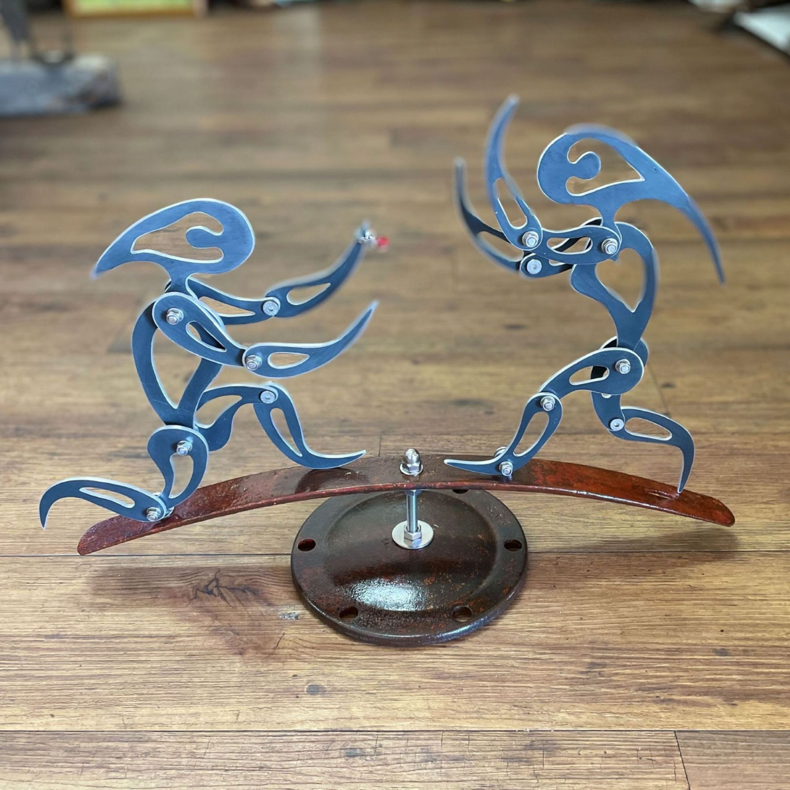 "WILL YOU MARRY ME?" ~ Metal Sculpture by Clayton James - Image 4