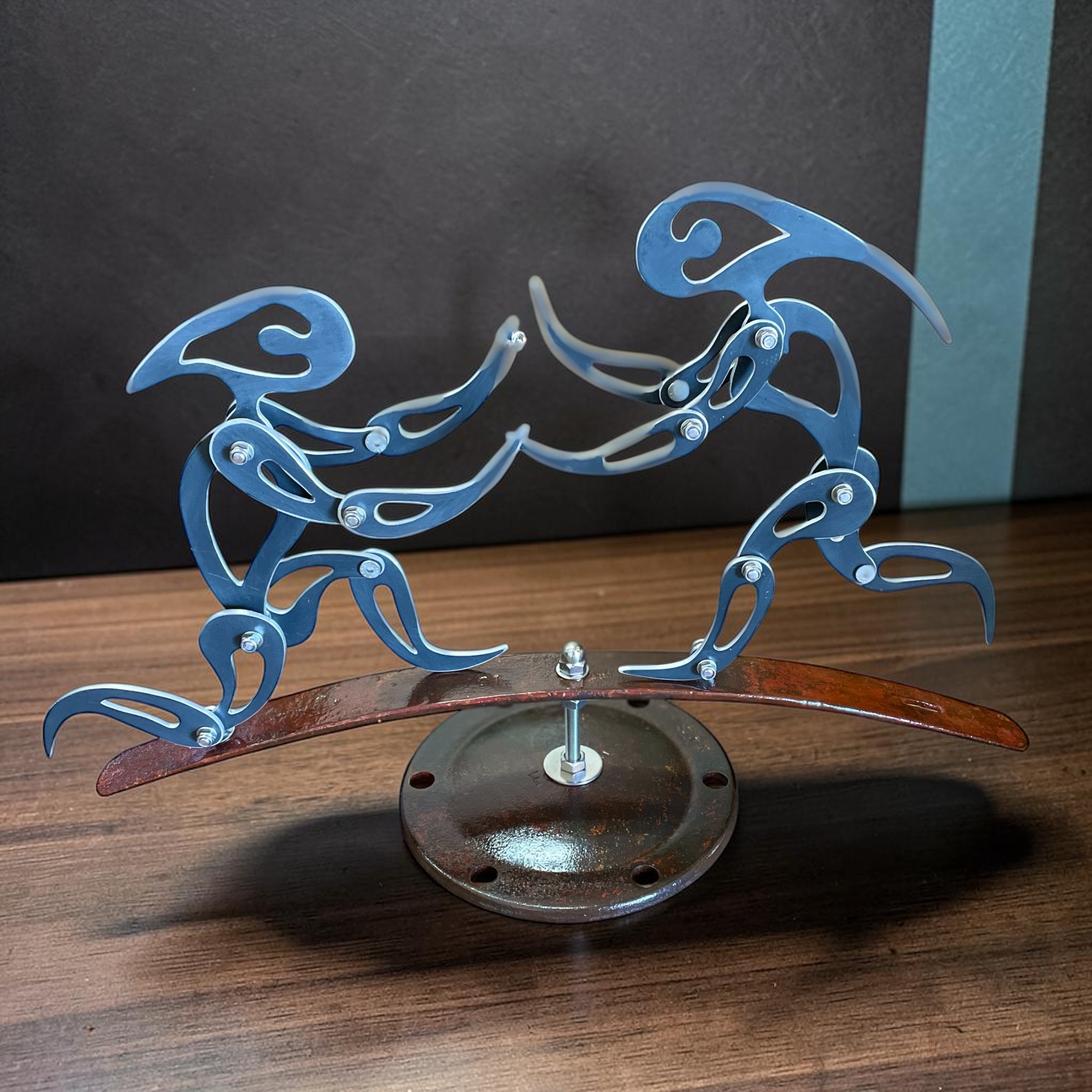 "WILL YOU MARRY ME?" ~ Metal Sculpture by Clayton James - Image 5