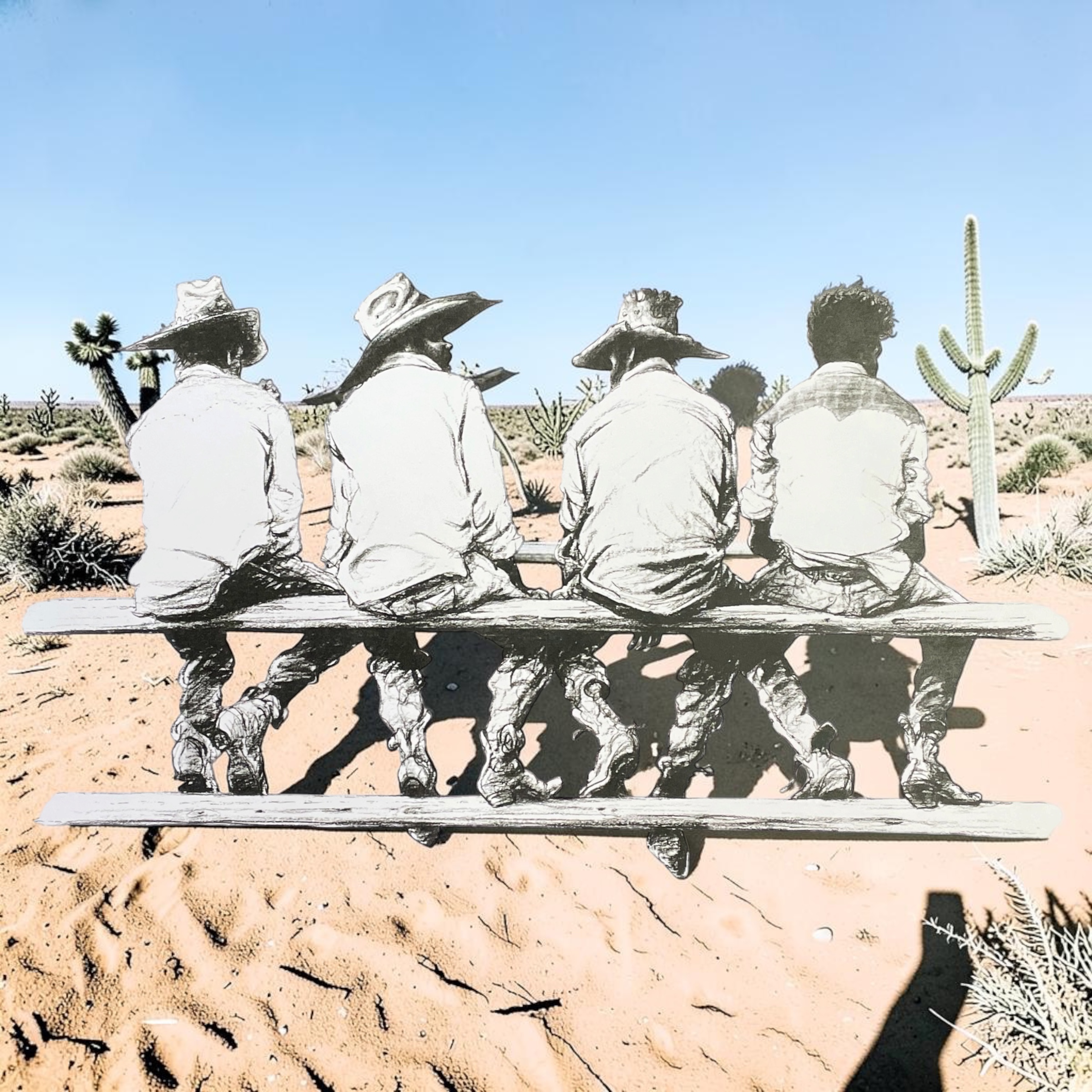 "CAMOOWEAL BOYS" ~ A/P Print by Tom McAulay - Image 4