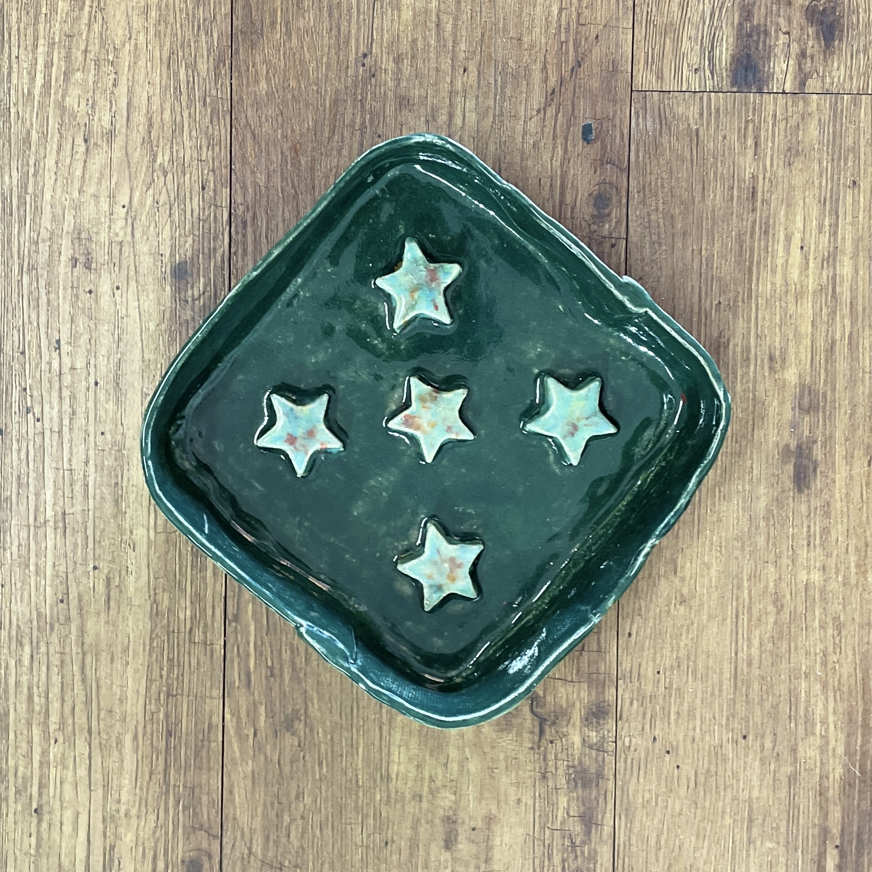 "PET BOWL" #167 ~ Hand Built Pottery by Trudy Mudge - Image 2